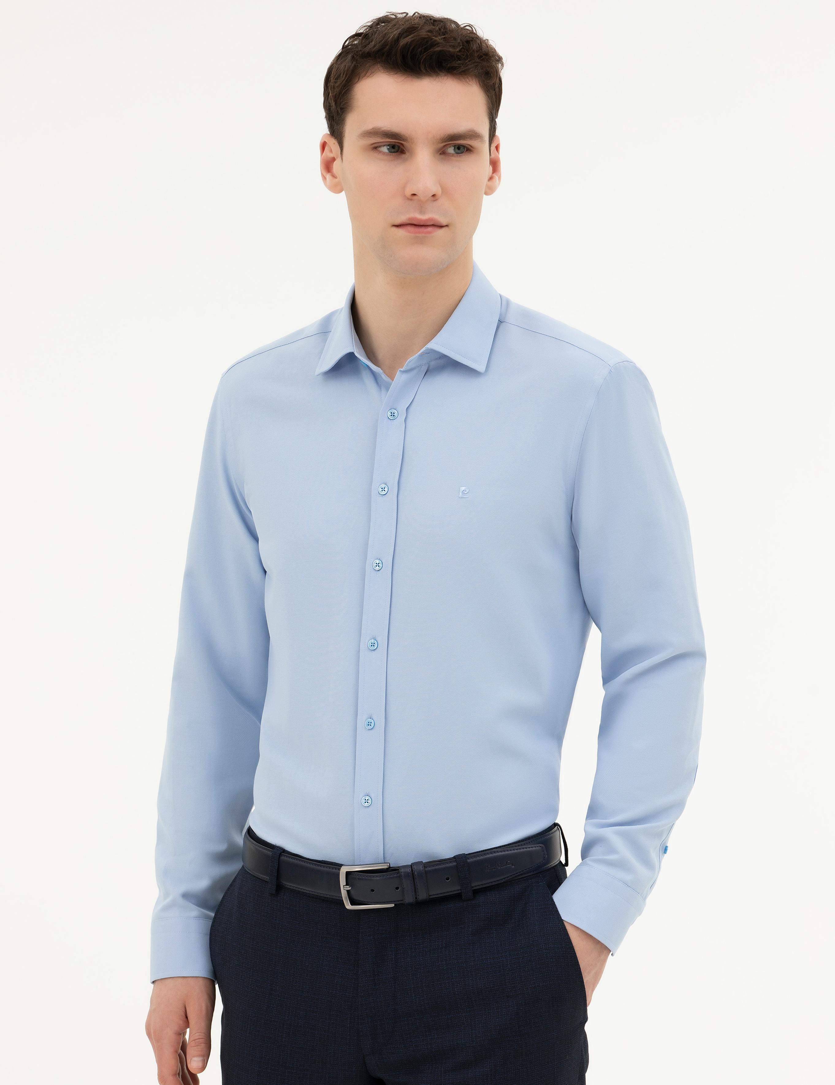 Saks Slim Fit Uzun Kollu Gömlek