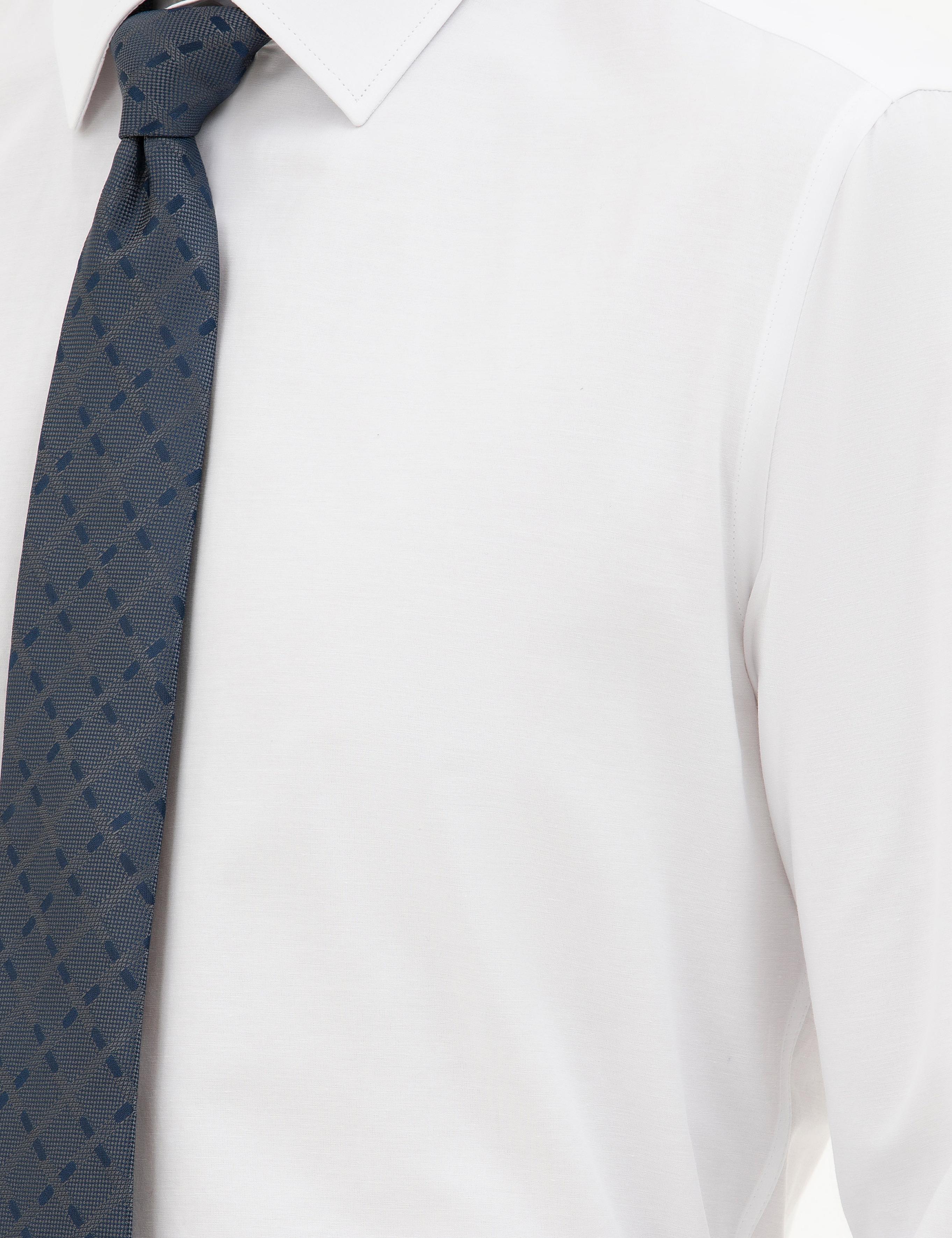 Beyaz Slim Fit Uzun Kollu Basic Gömlek