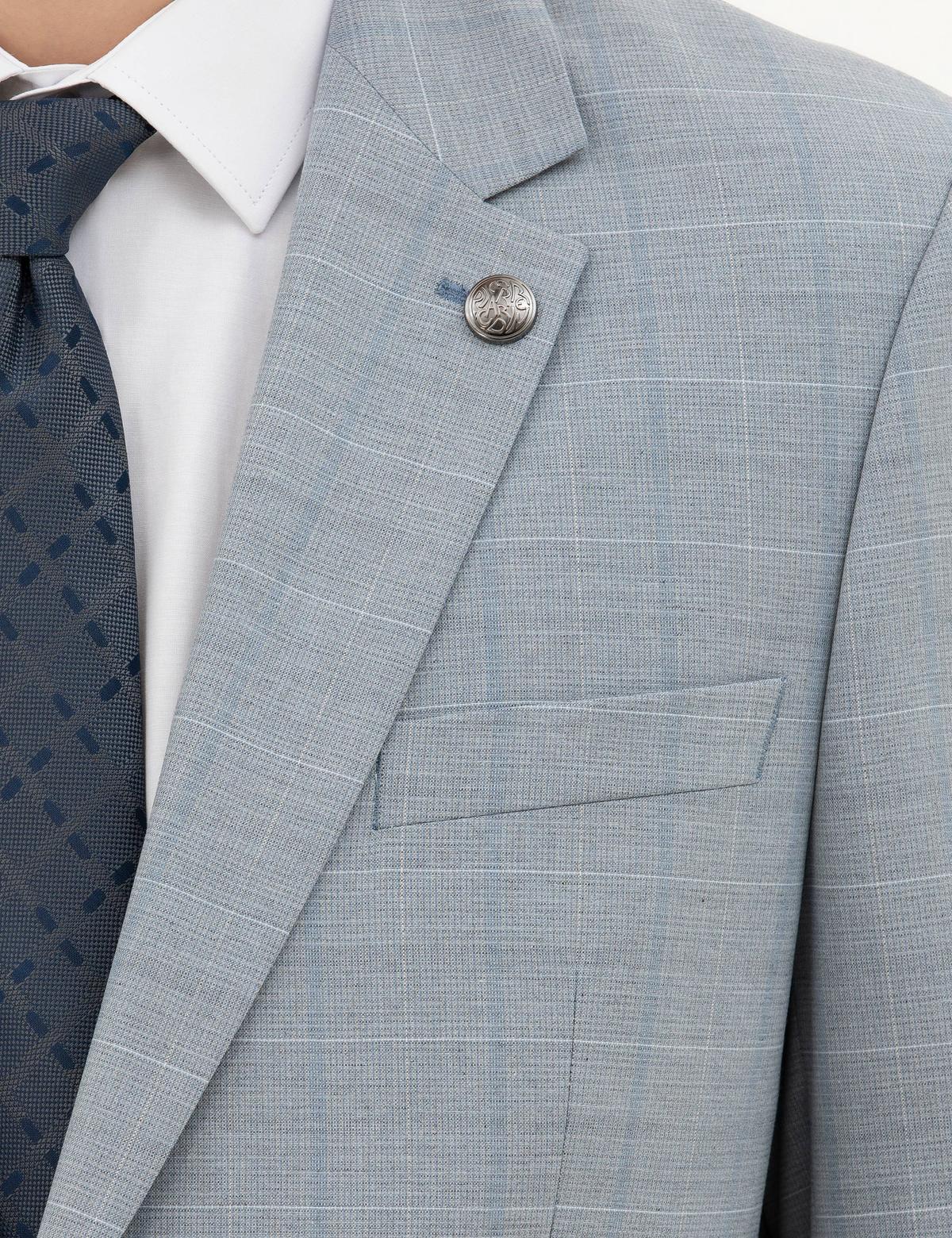 Açık Mavi Slim Fit Takım Elbise - 50285267041