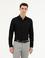 Siyah Slim Fit Uzun Kollu Gömlek