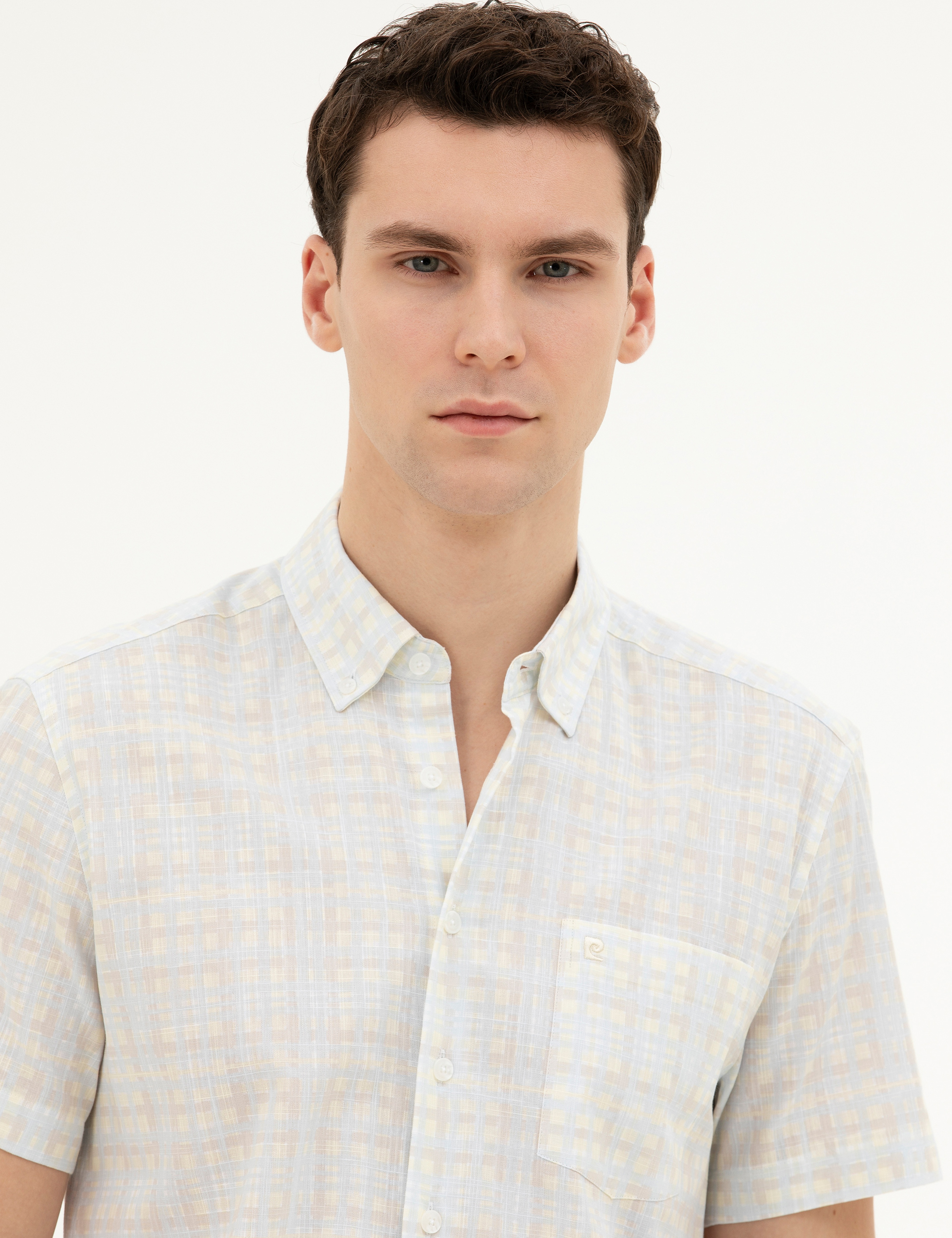 Taş Regular Fit Kısa Kollu Gömlek - Image 2