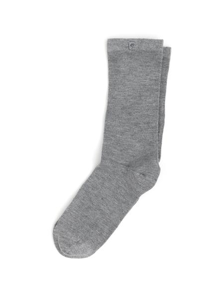 Kadın Gri Soket Çorap - 50287844006