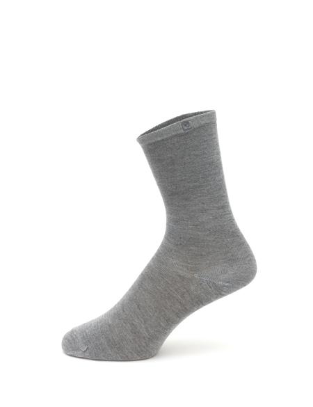 Kadın Gri Soket Çorap - 50287844006