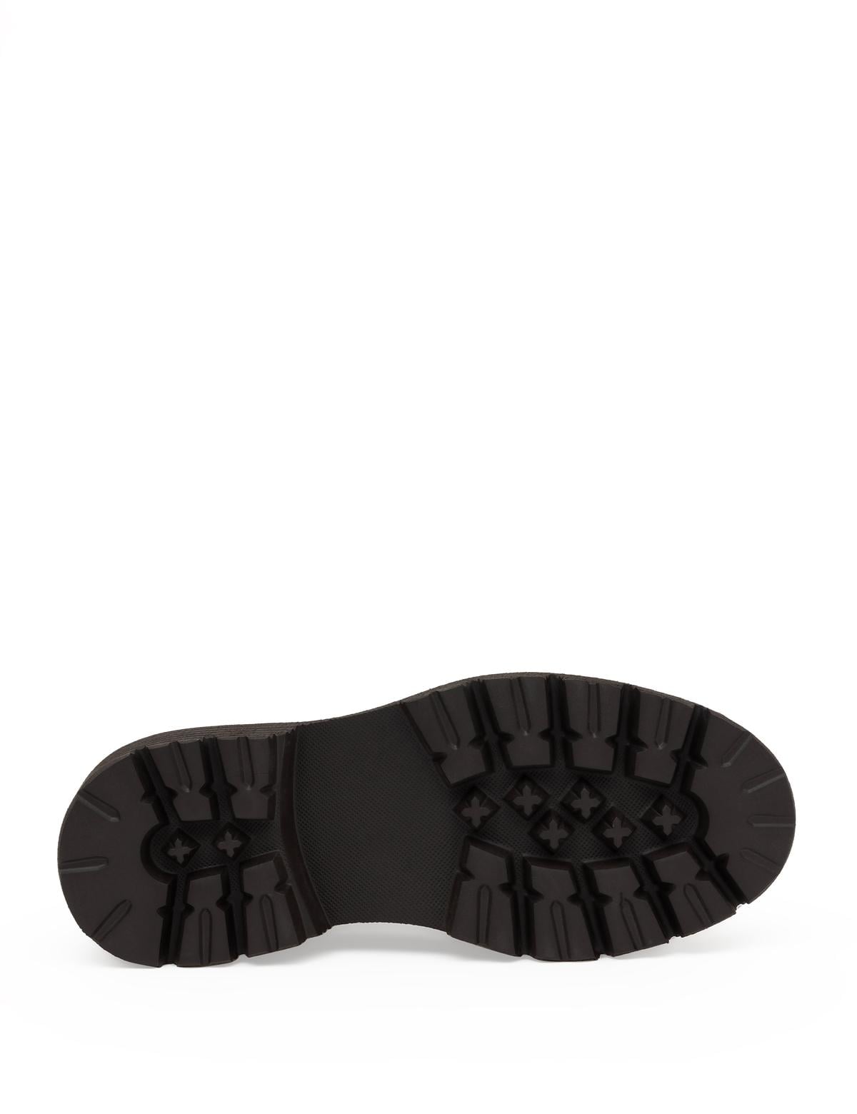 Kahverengi %100 Deri Casual Ayakkabı - 50279061012