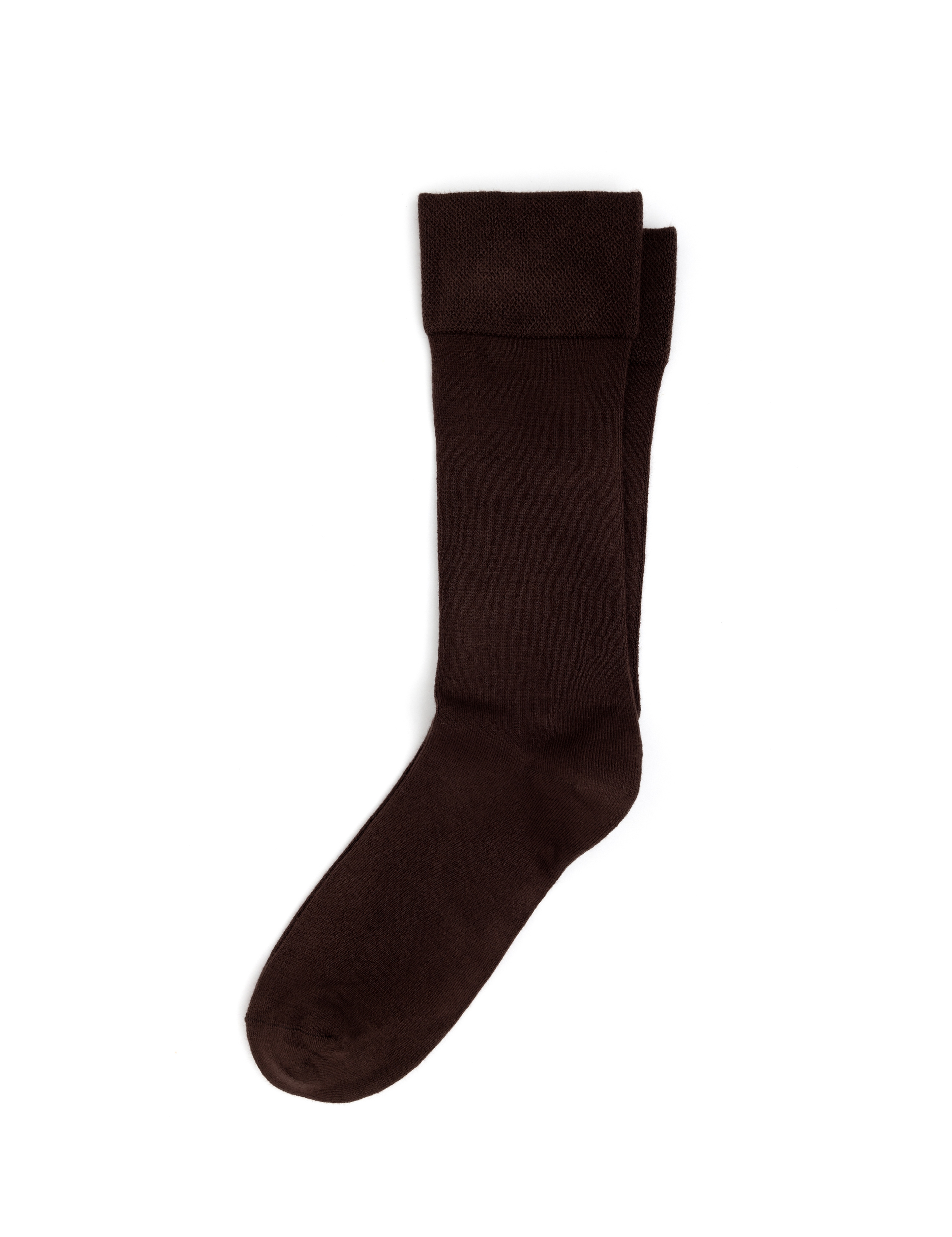 Erkek Bambu Karışımlı Kahverengi Soket Basic Çorap - Image 2
