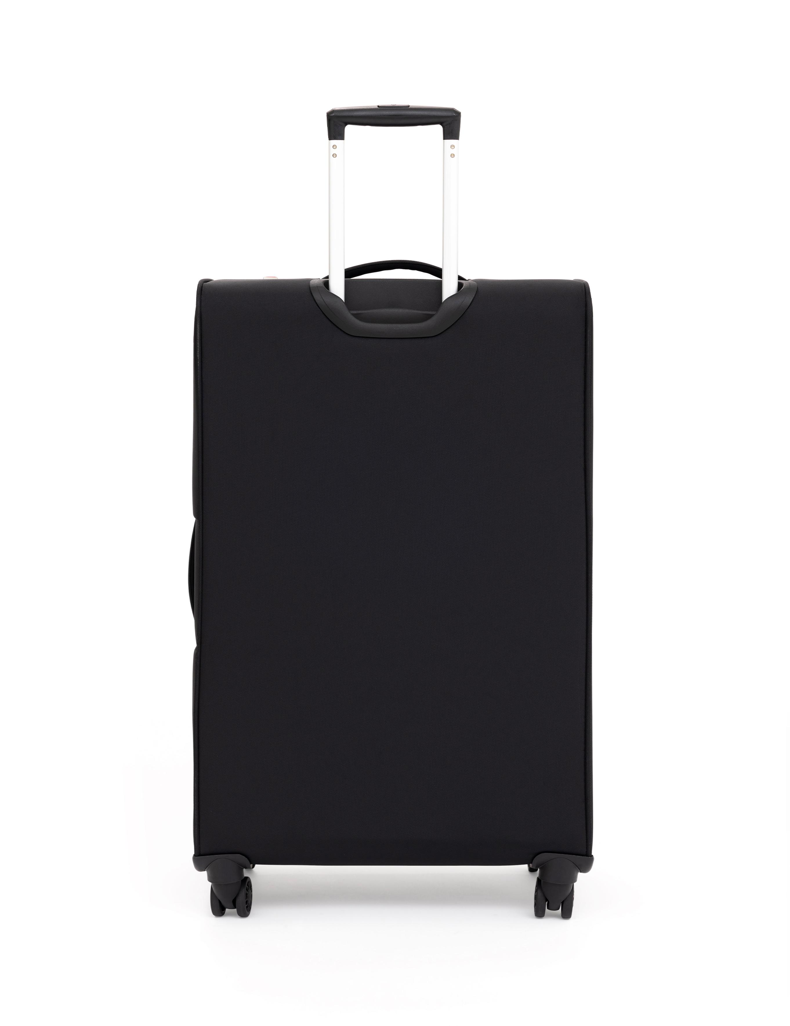 Siyah Büyük Boy Kumaş Valiz