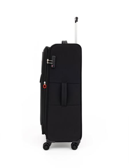 Siyah Büyük Boy Kumaş Valiz - 50293596001