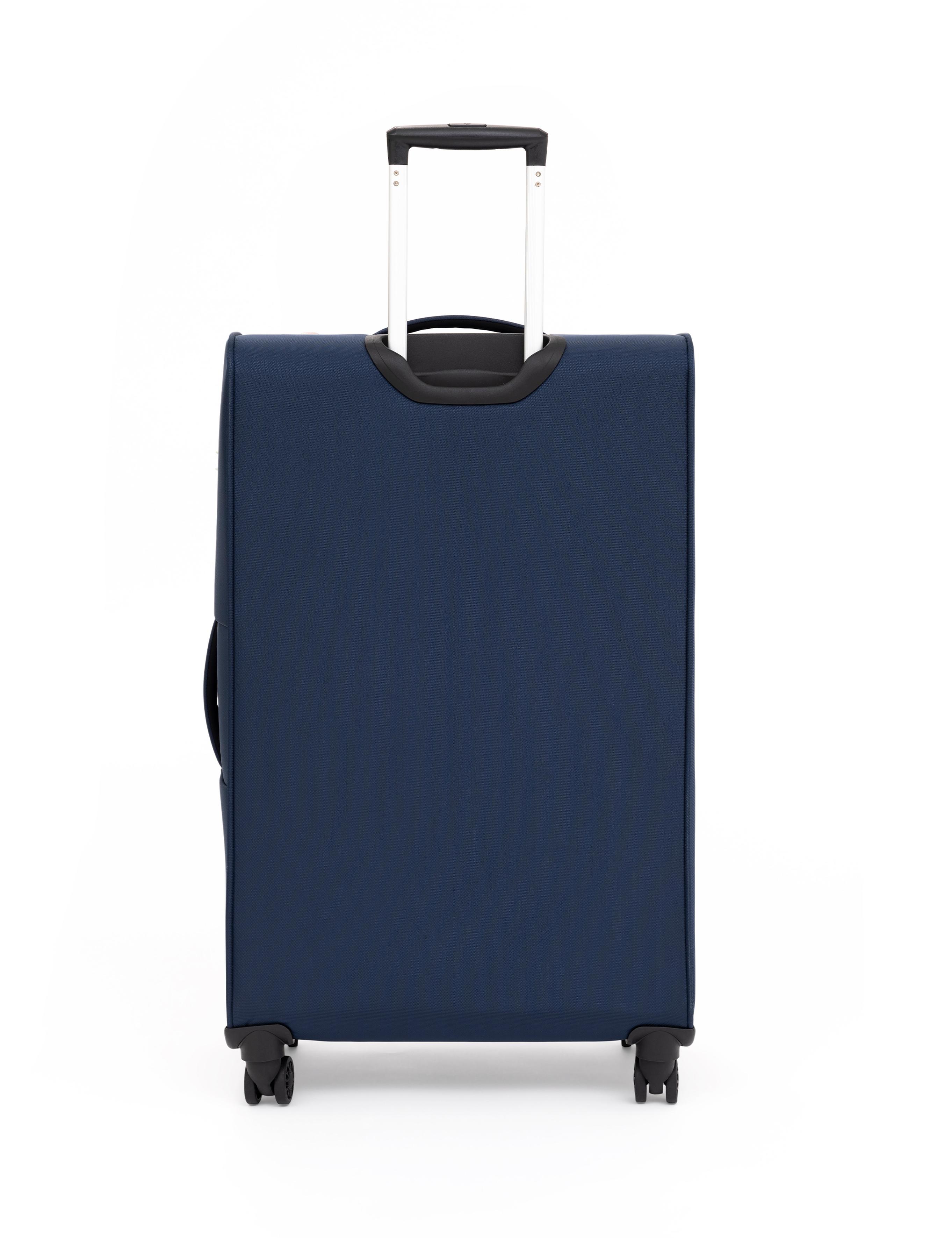 Lacivert Büyük Boy Kumaş Valiz