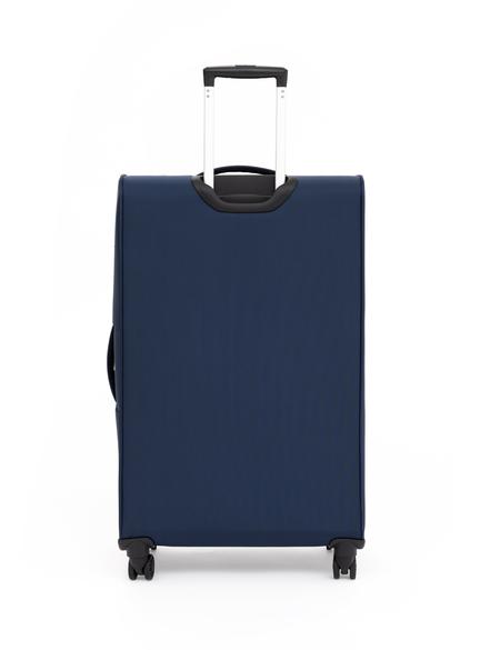 Lacivert Büyük Boy Kumaş Valiz - 50293596002