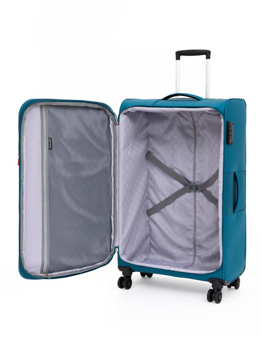 Mavi Büyük Boy Kumaş Valiz