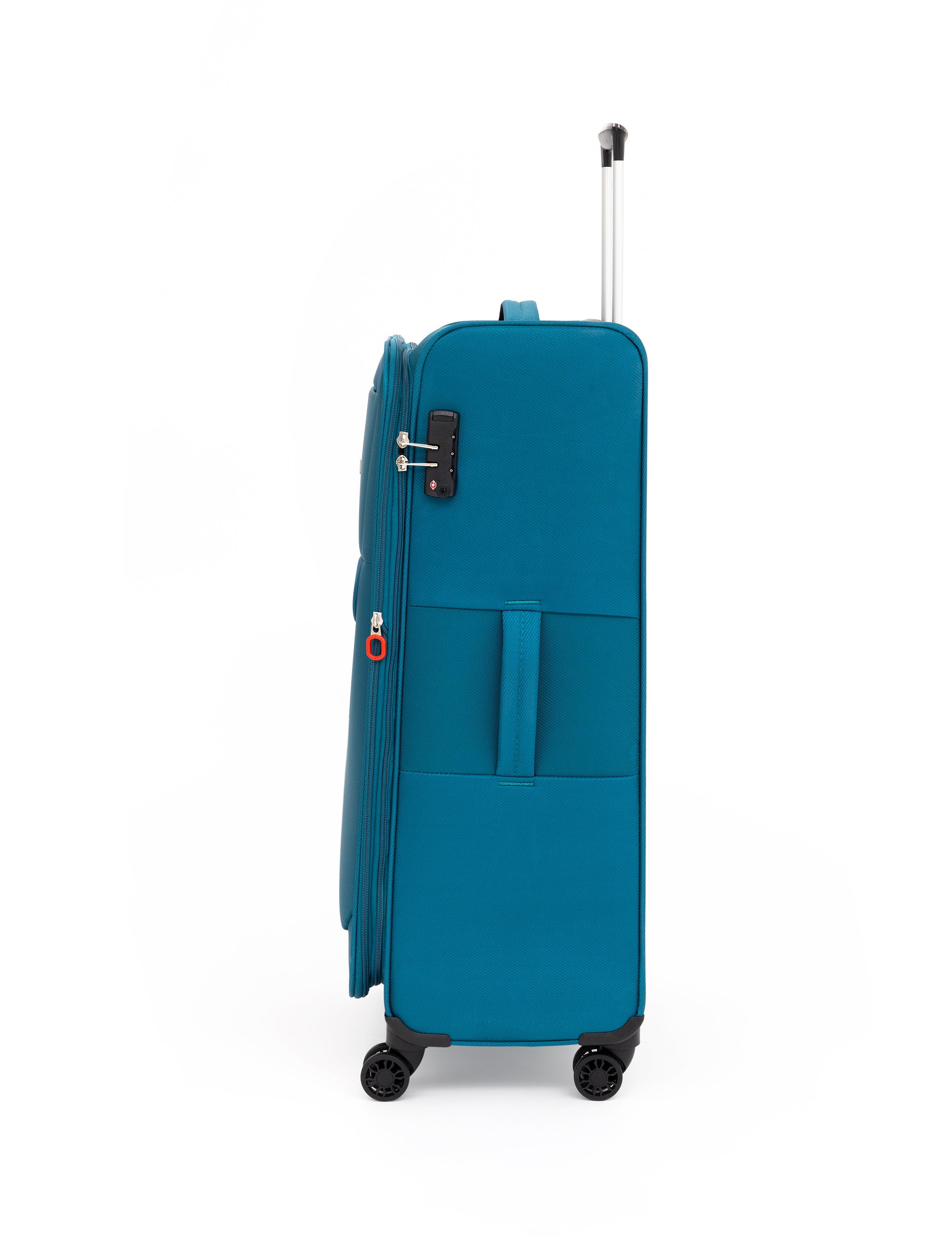 Mavi Büyük Boy Kumaş Valiz