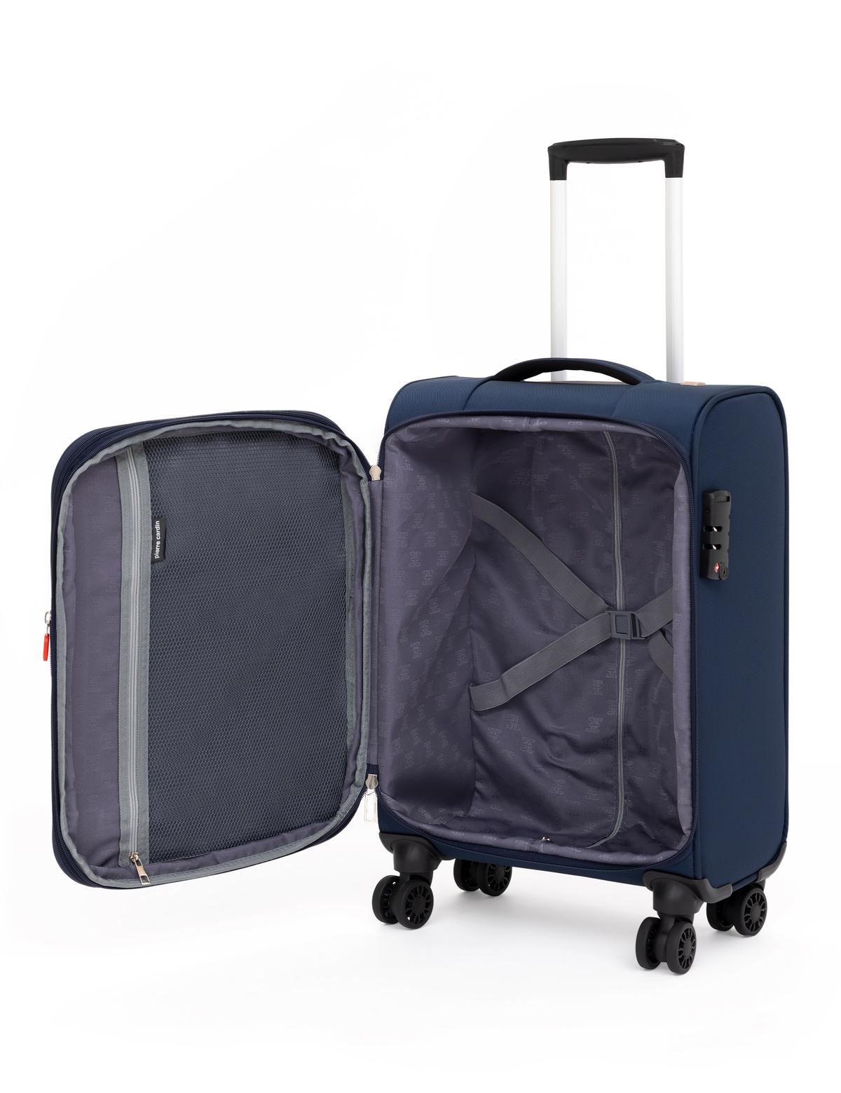 Lacivert Kabin Boy Kumaş Valiz - 50293597002