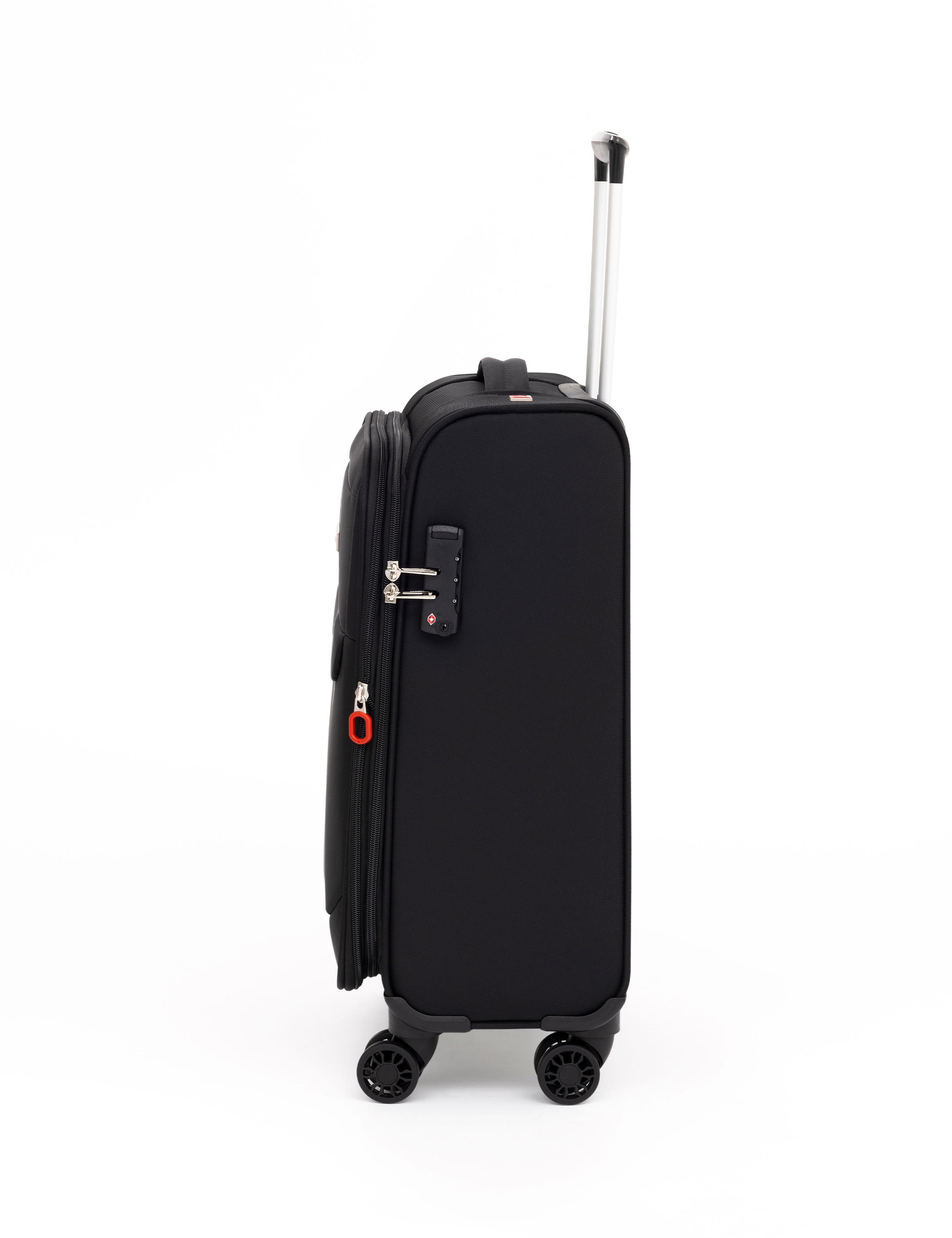 Siyah Kabin Boy Kumaş Valiz