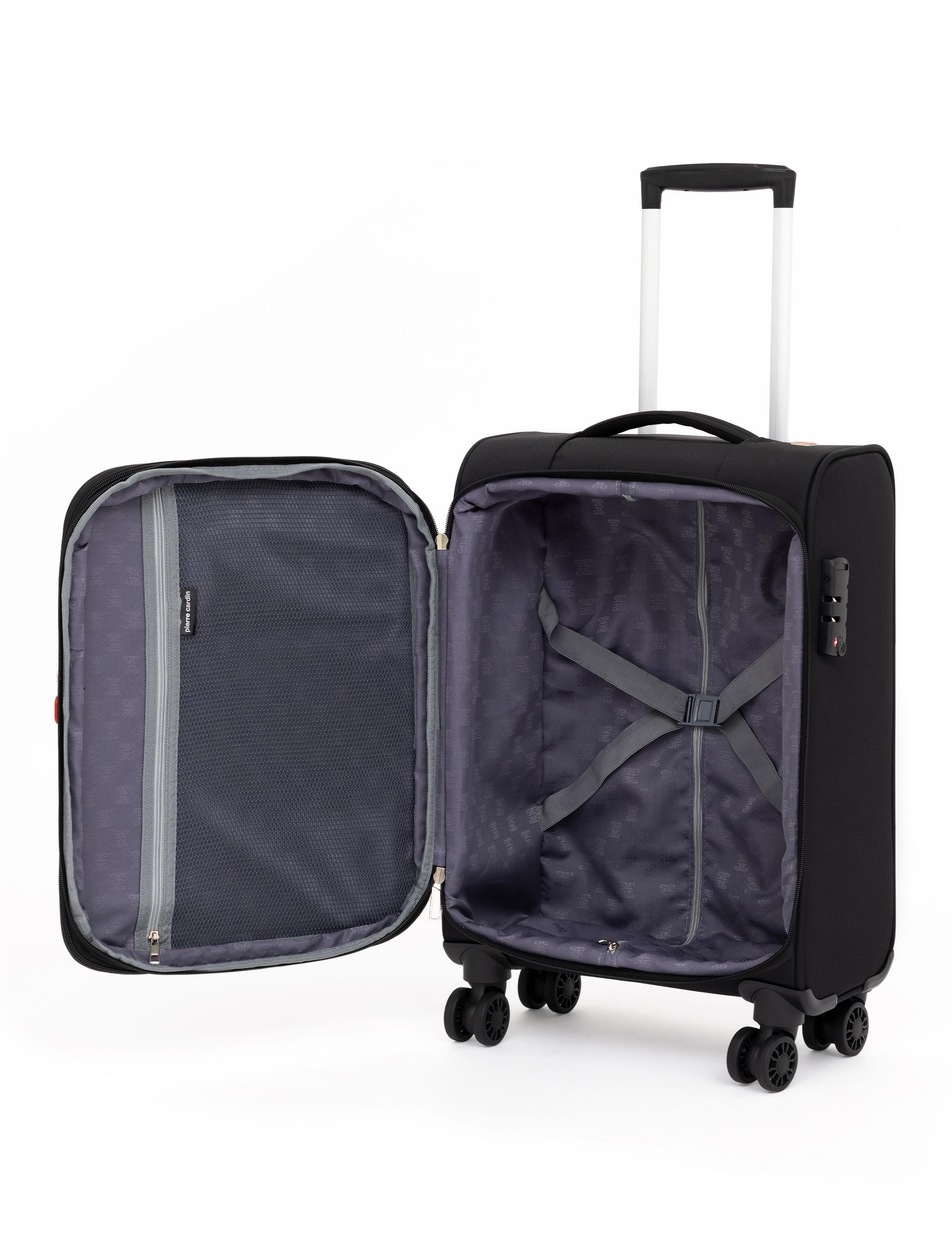 Siyah Kabin Boy Kumaş Valiz