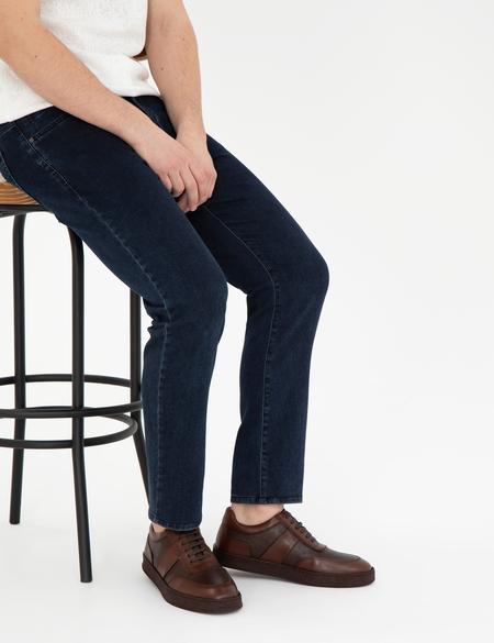 Kahverengi Sneaker Ayakkabı - 50290479012