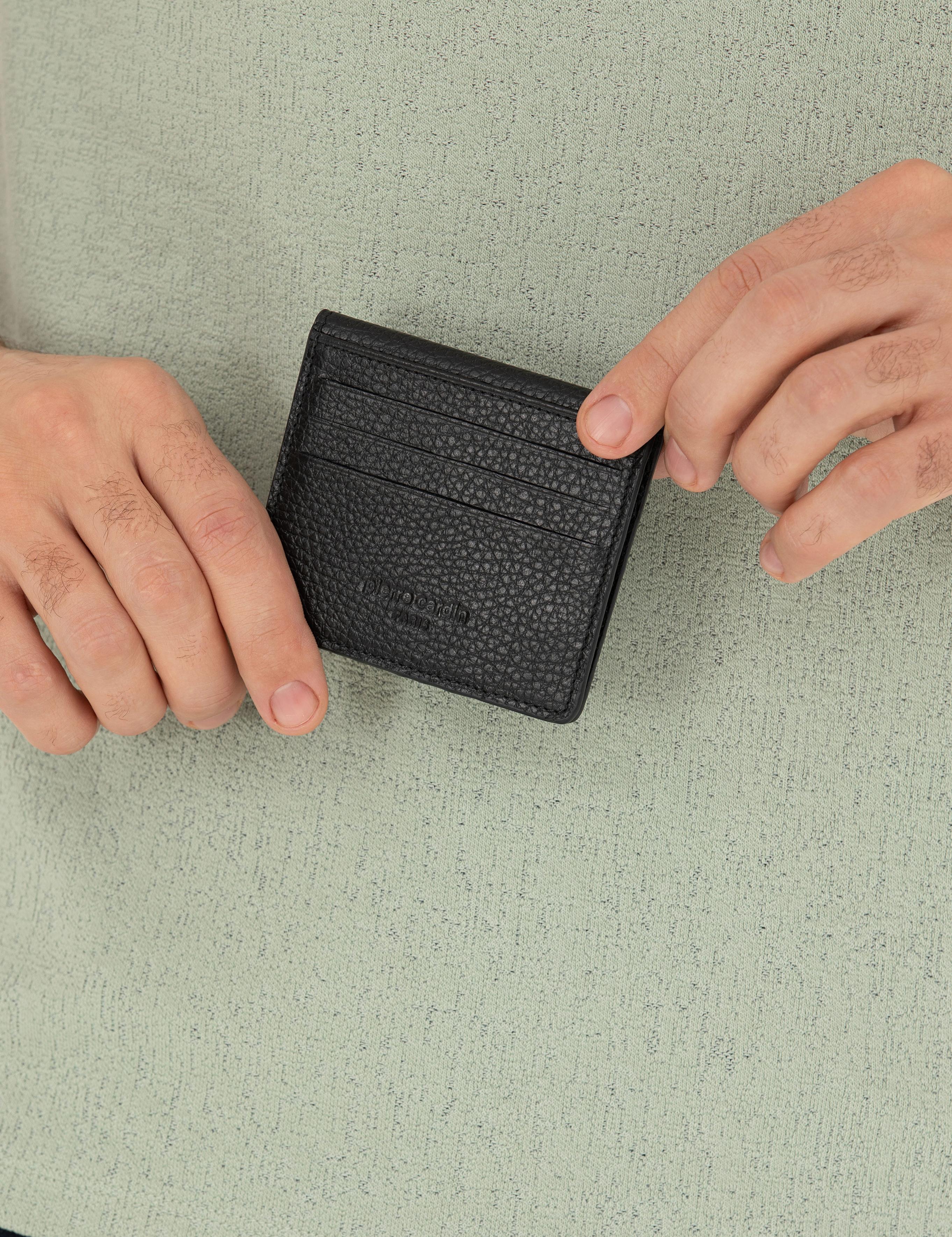 Erkek Siyah Deri Cüzdan