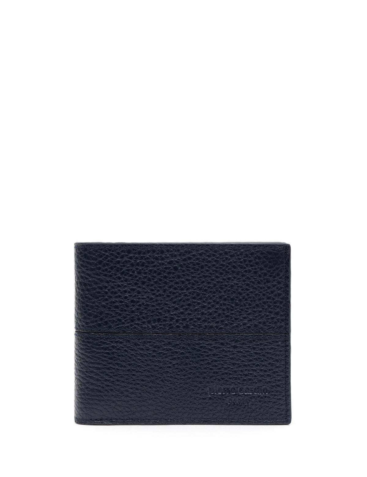 Erkek Lacivert Deri Cüzdan