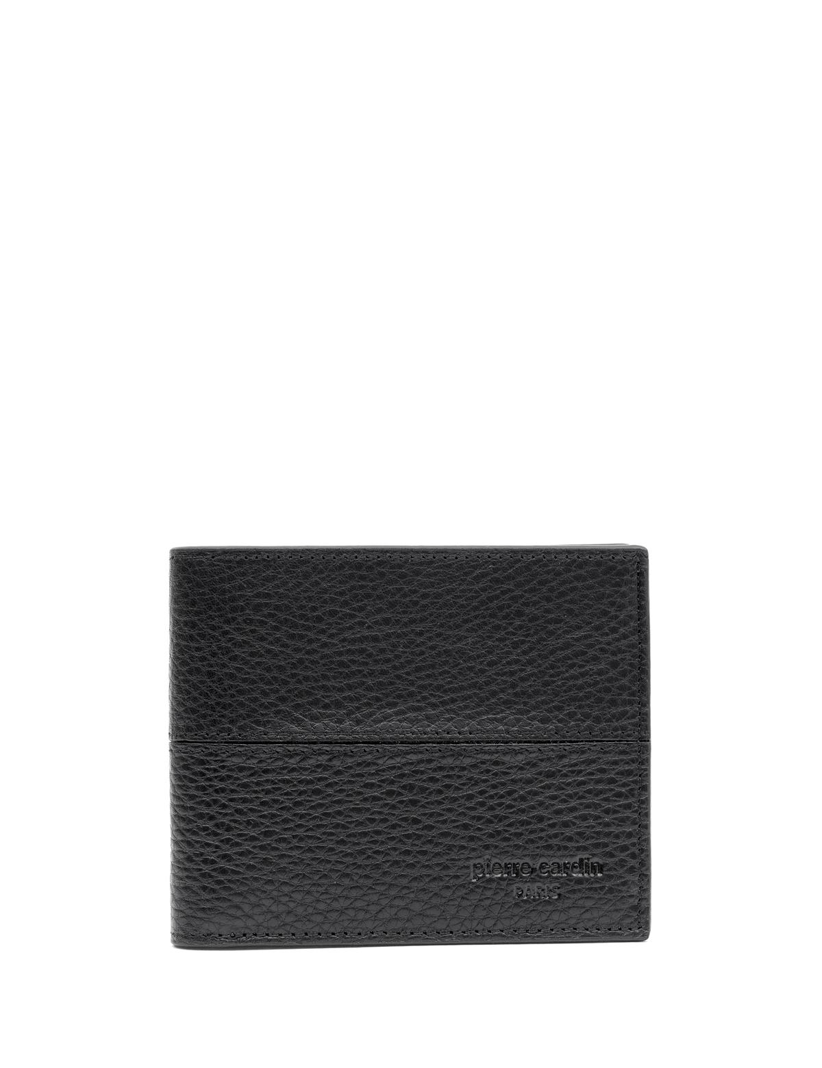 Erkek Siyah Deri Cüzdan - 50293578003