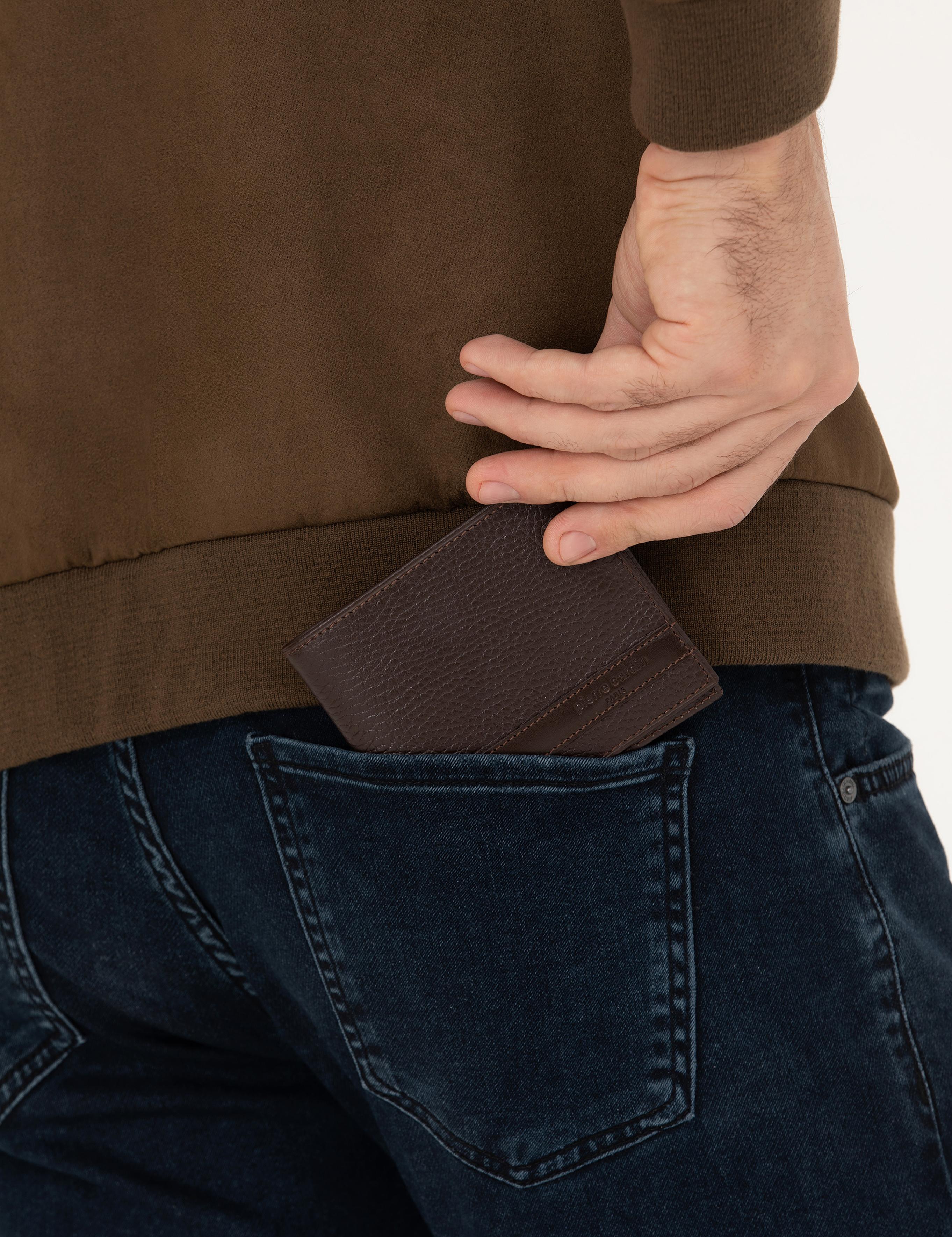 Erkek Kahverengi Deri Cüzdan