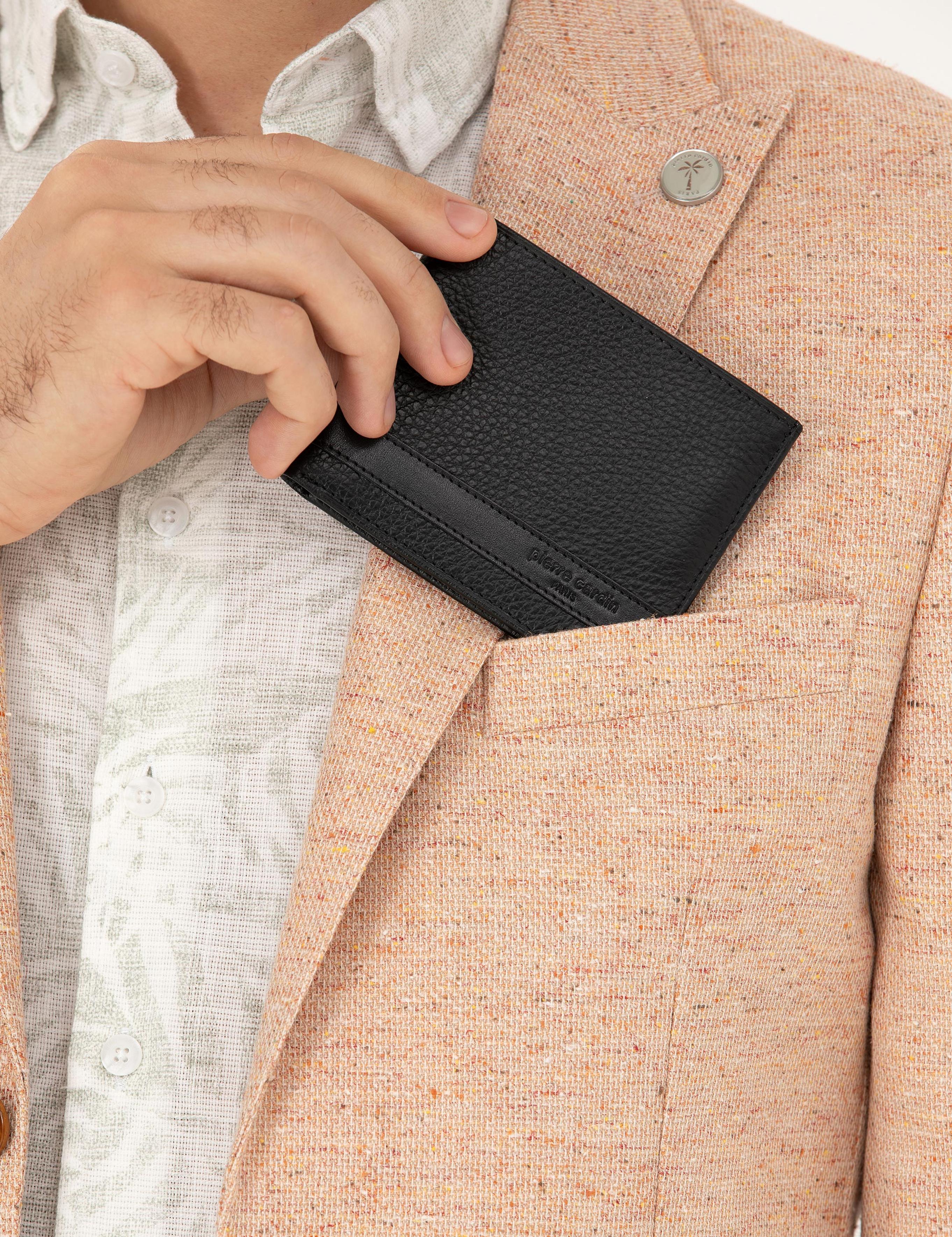 Erkek Siyah Deri Cüzdan