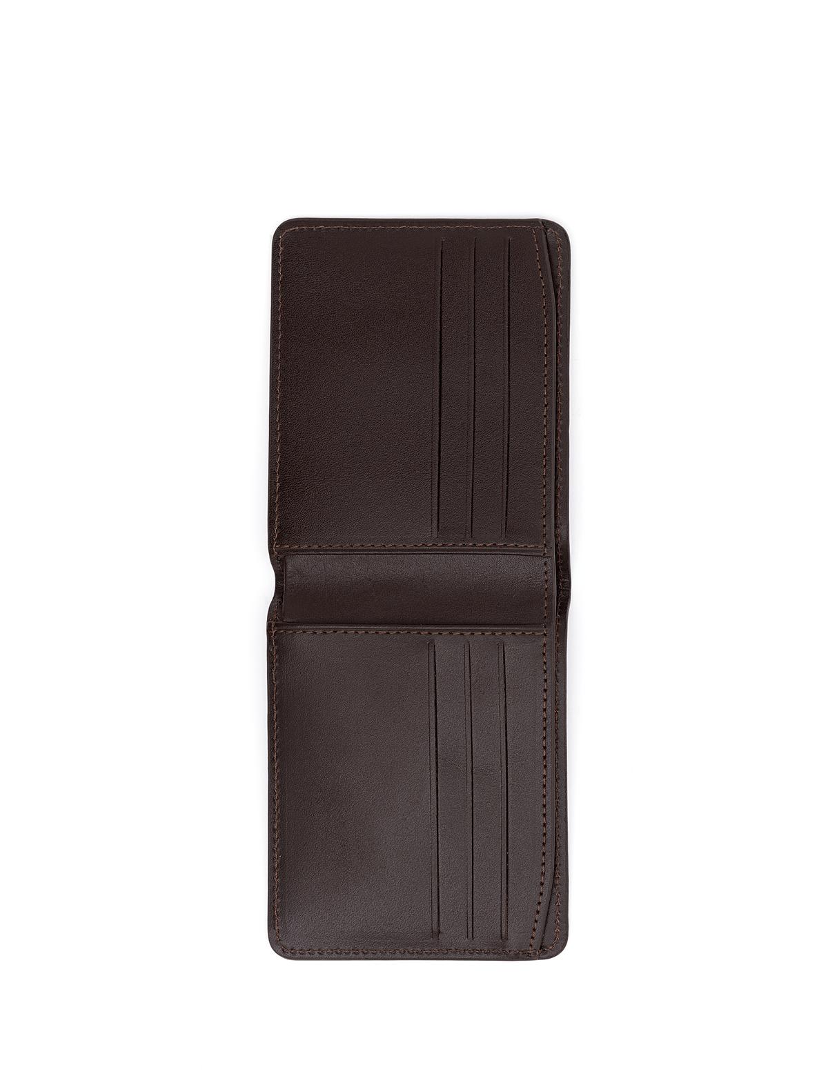 Erkek Kahverengi Deri Cüzdan - 50293583001