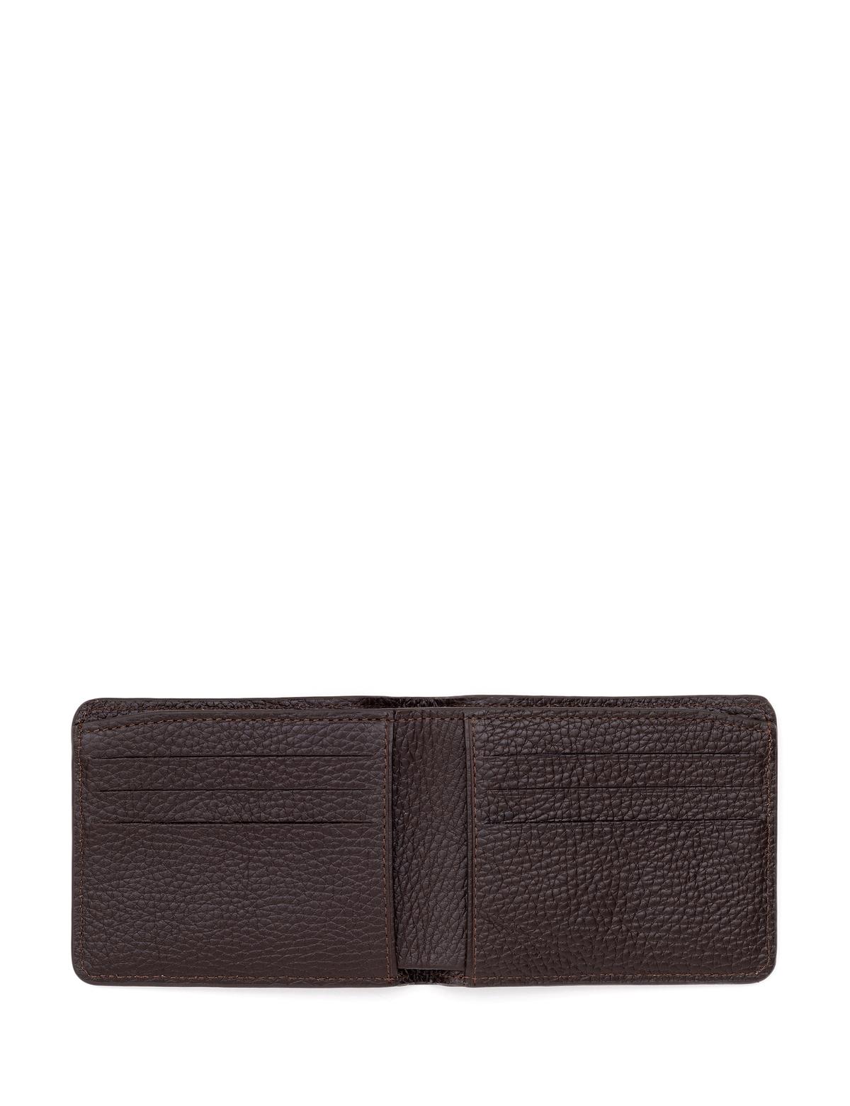 Erkek Kahverengi Deri Cüzdan - 50293584001