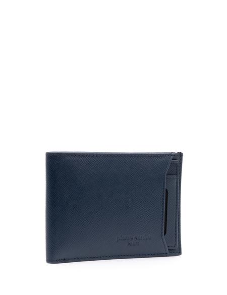 Erkek Lacivert Deri Cüzdan - 50293585002