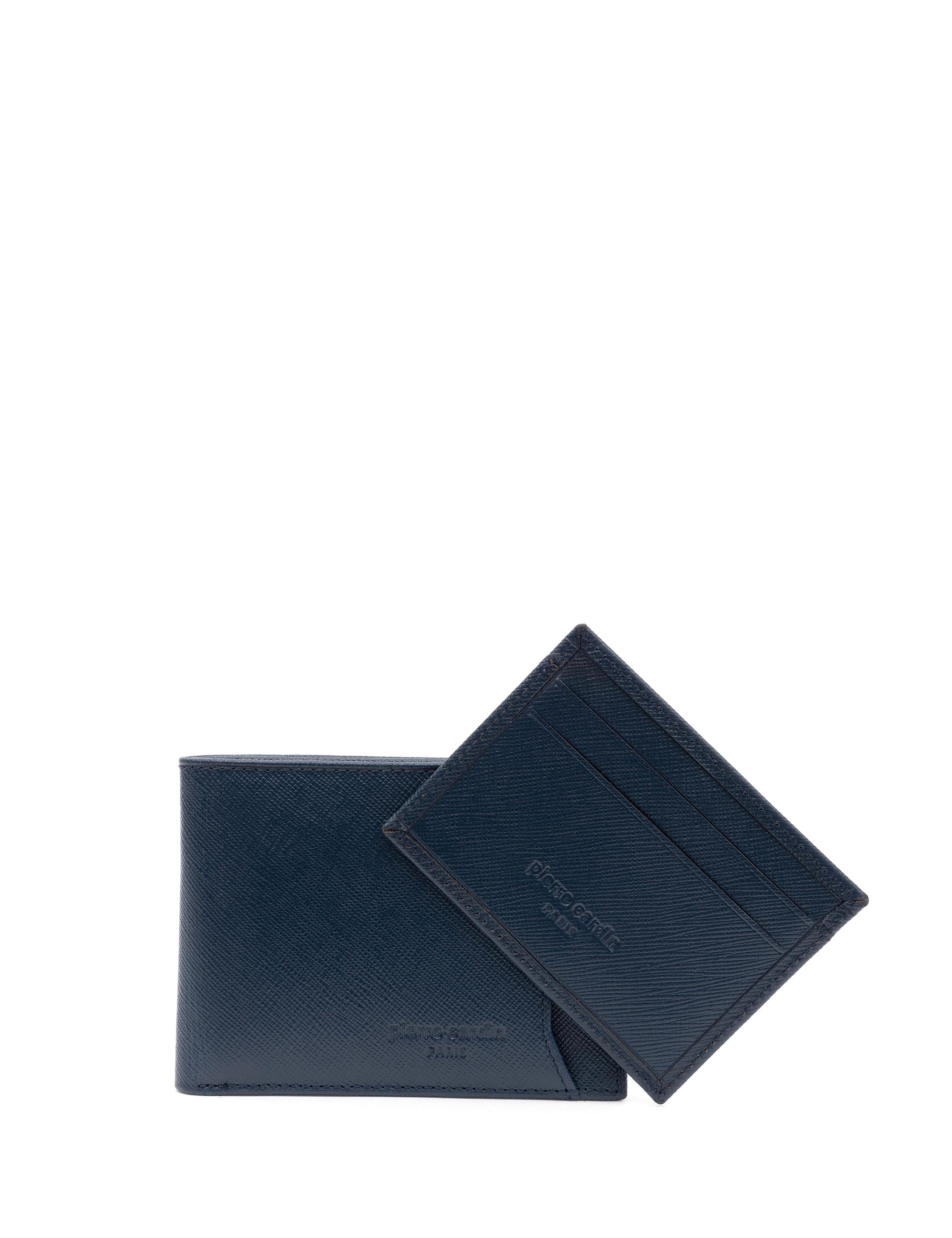 Erkek Lacivert Deri Cüzdan