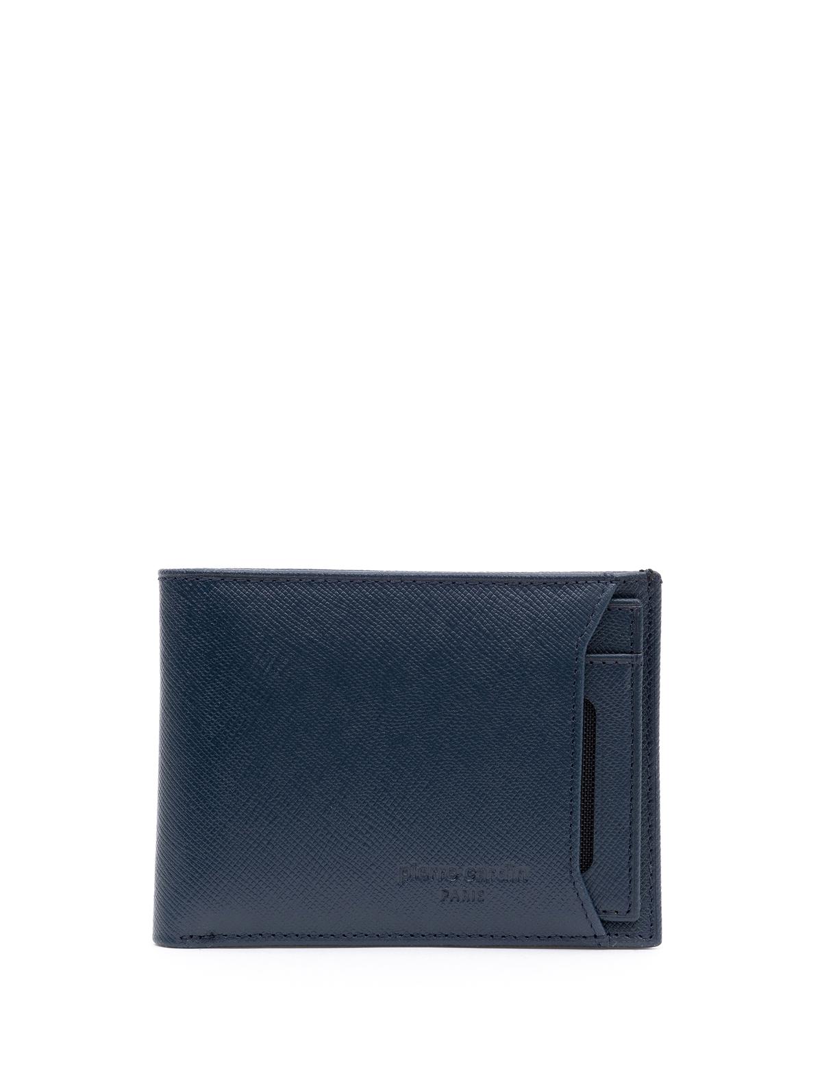 Erkek Lacivert Deri Cüzdan