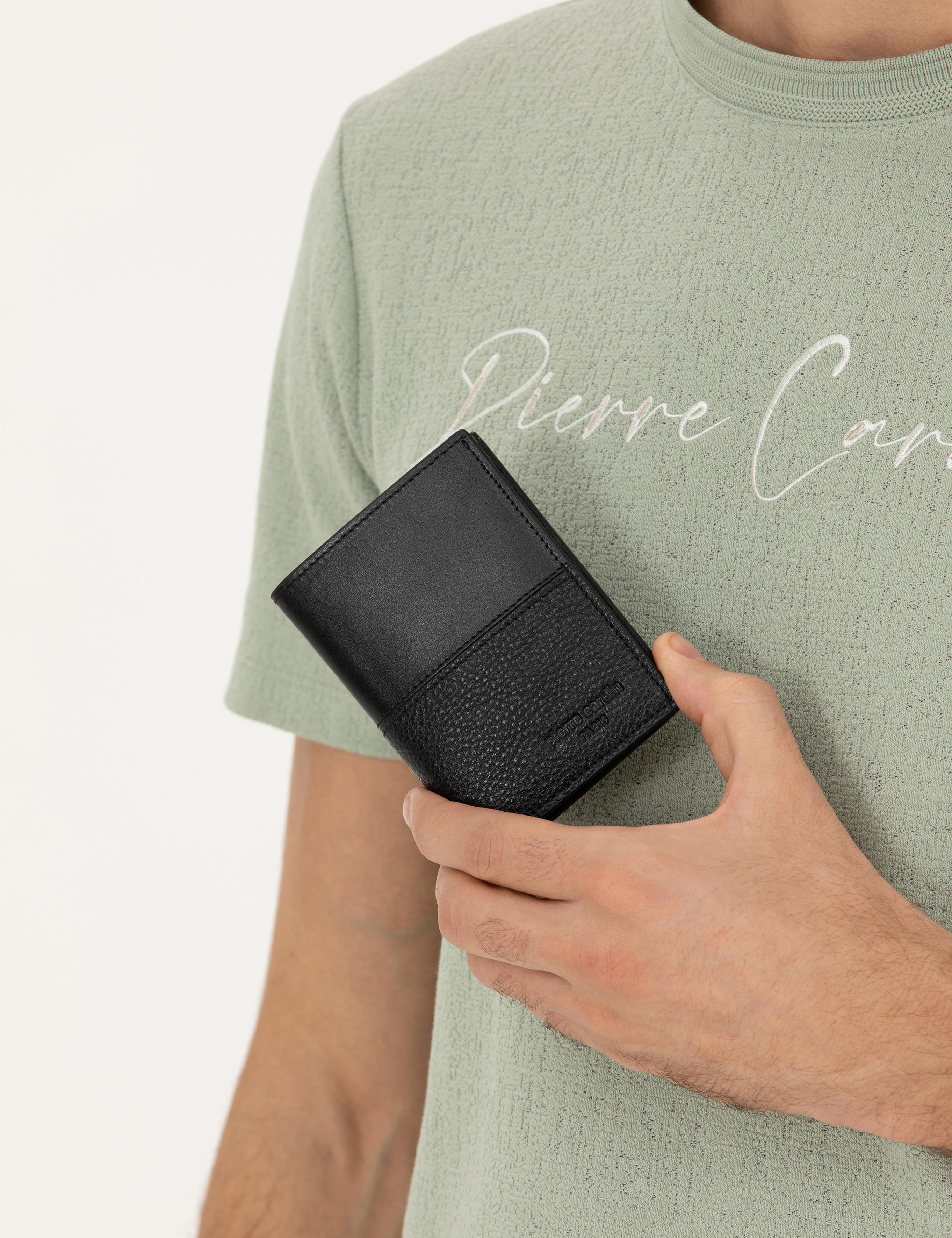 Erkek Siyah Deri Cüzdan