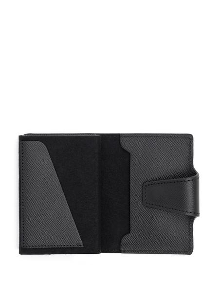 Erkek Siyah Deri Cüzdan - 50293589002