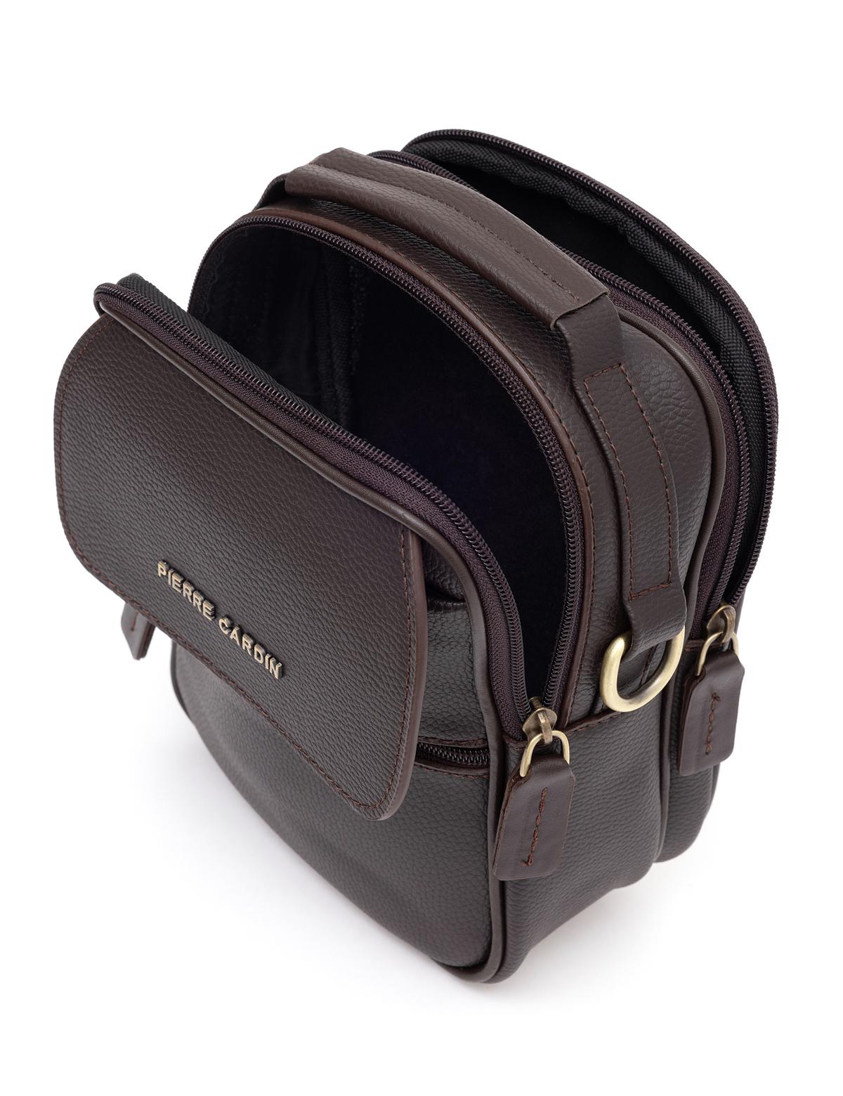 Erkek Kahverengi Askılı El Çantası - 50286600001