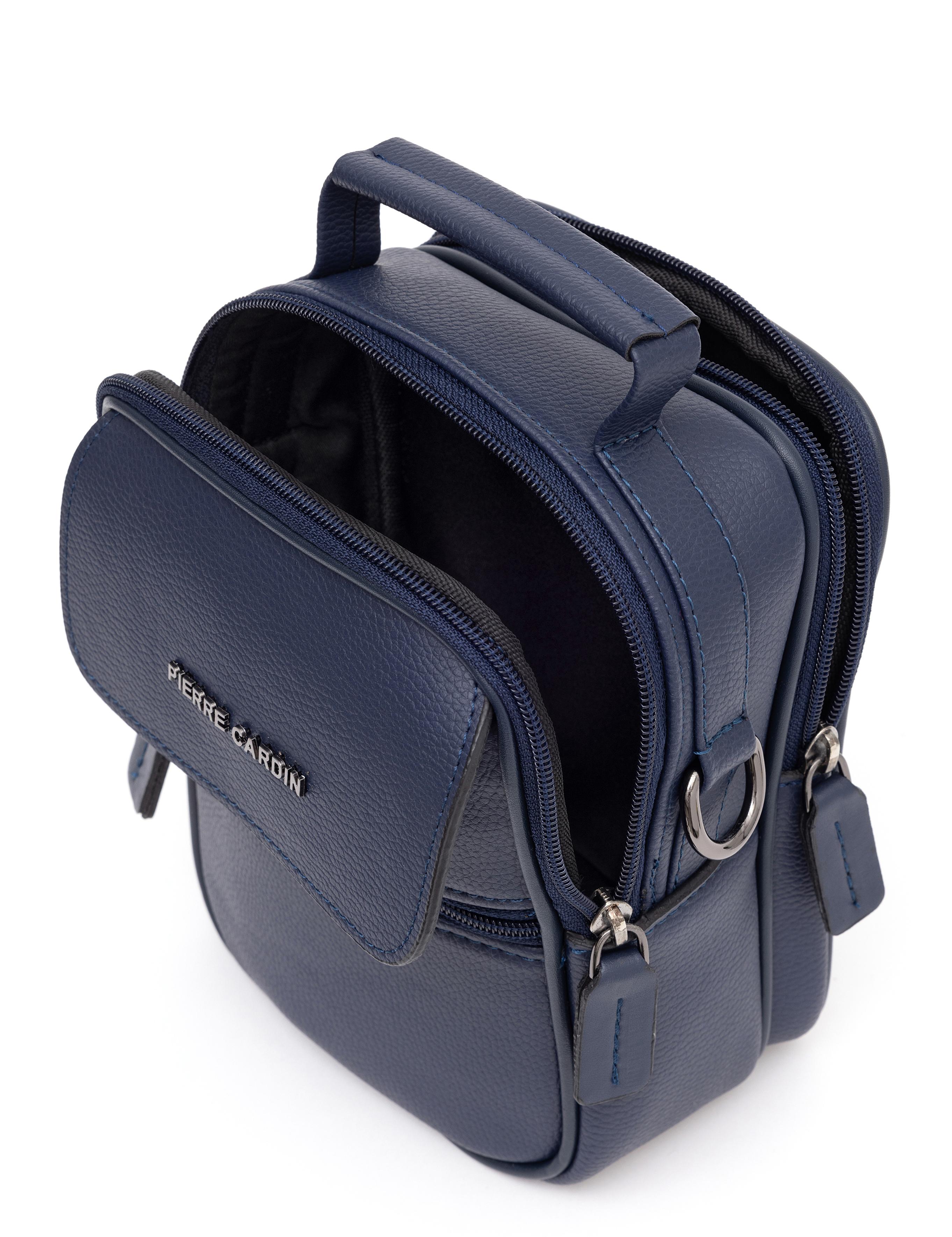 Erkek Lacivert Askılı El Çantası