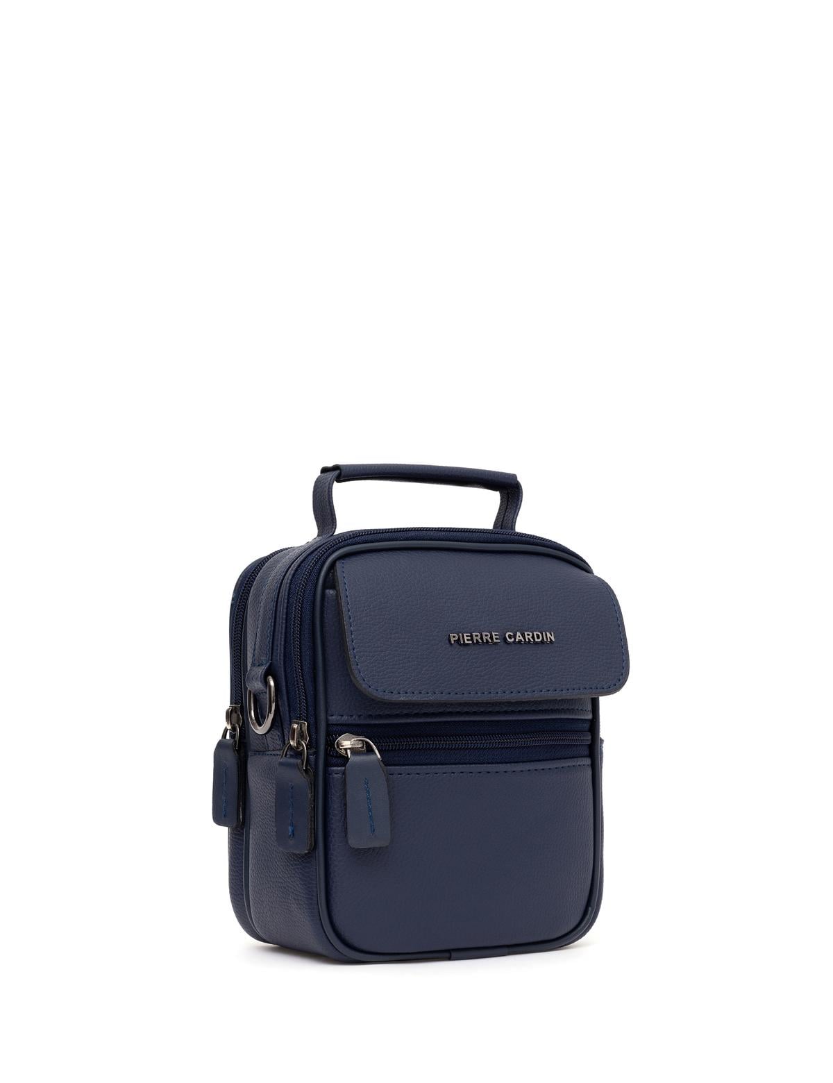 Erkek Lacivert Askılı El Çantası - 50286600002