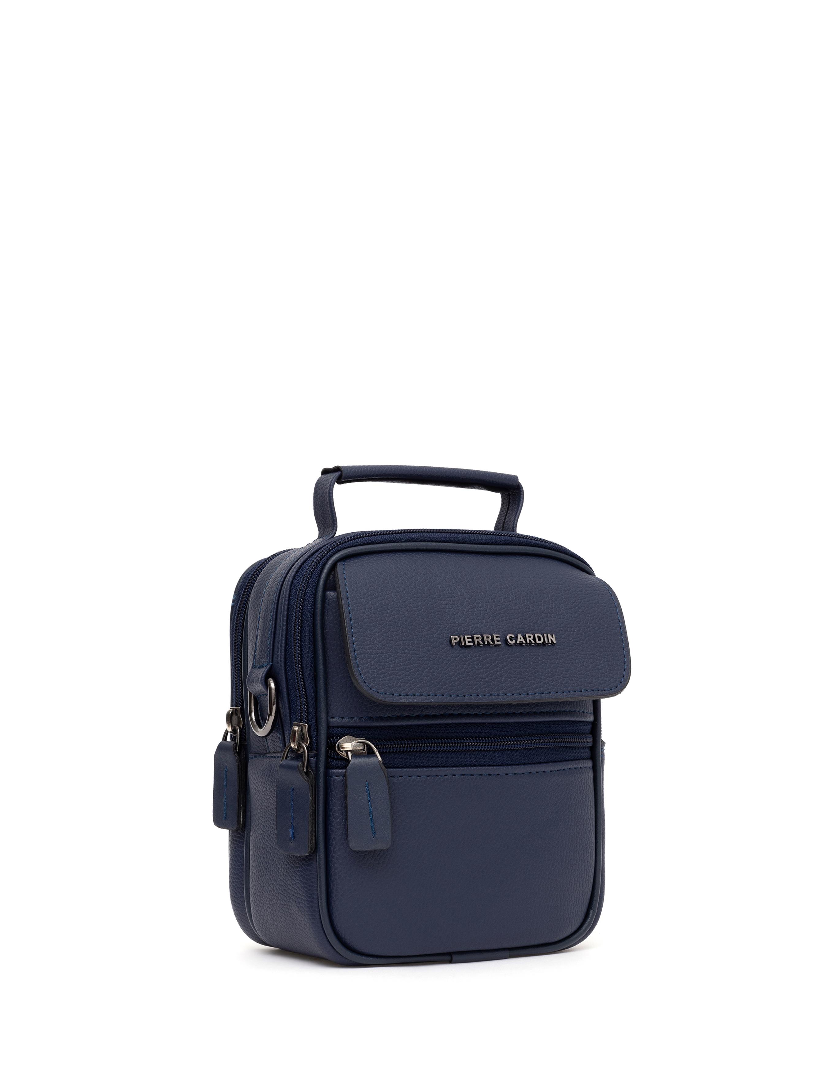 Erkek Lacivert Askılı El Çantası