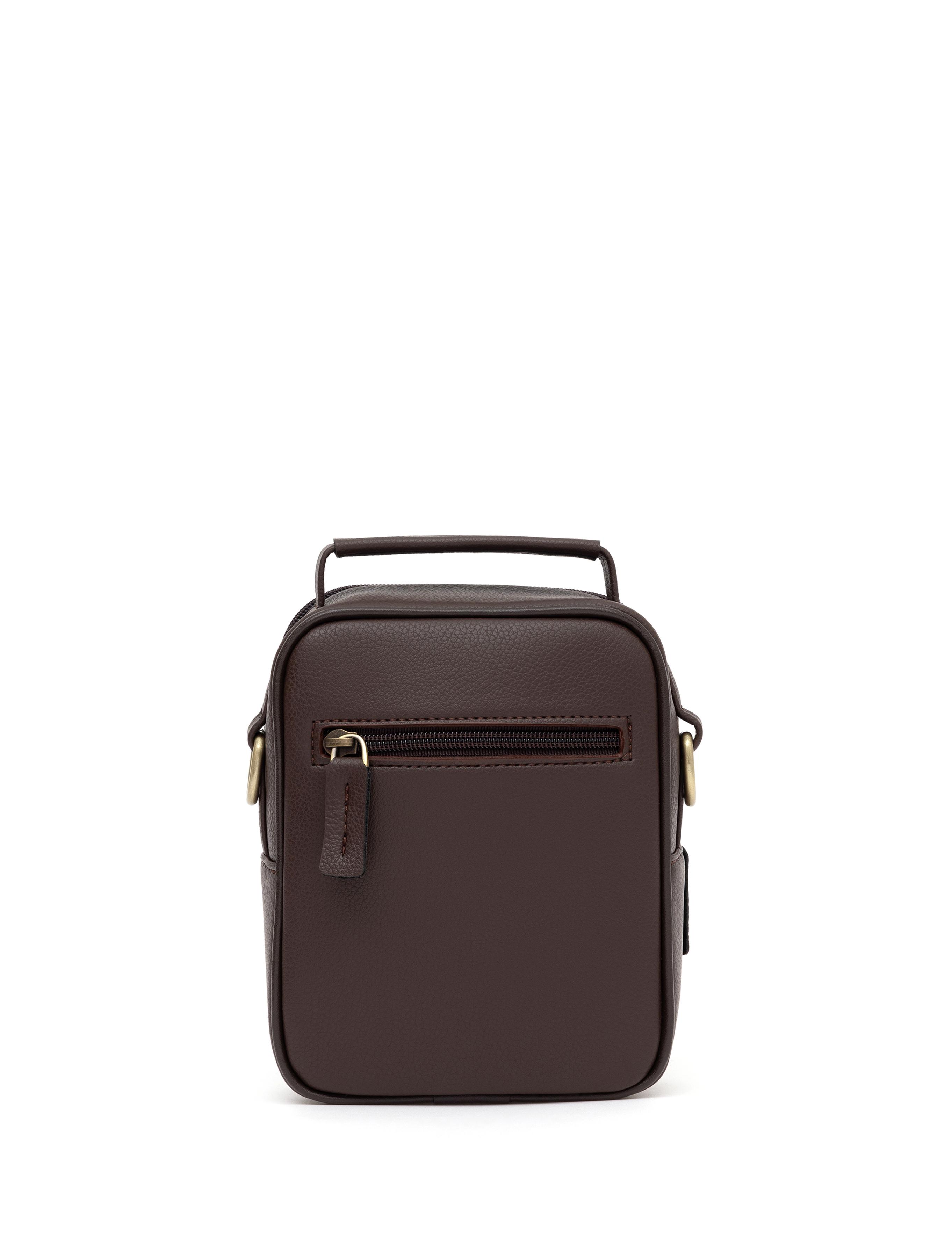 Erkek Kahverengi Askılı El Çantası