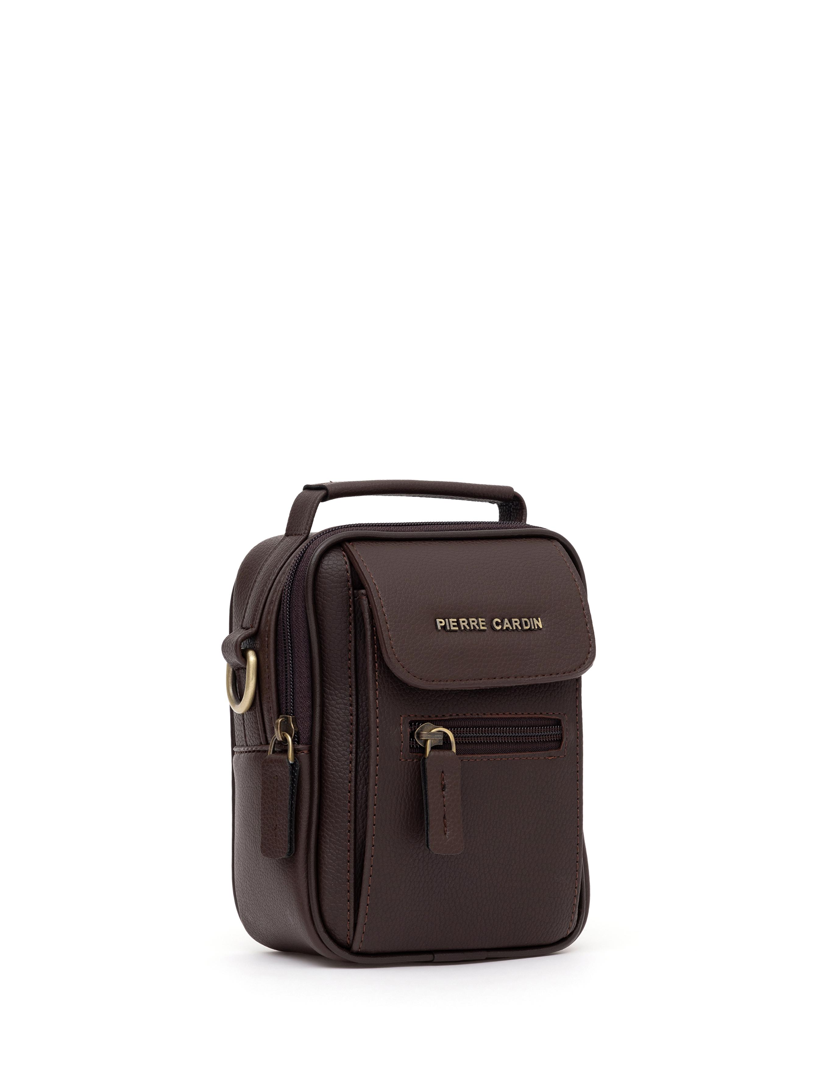 Erkek Kahverengi Askılı El Çantası