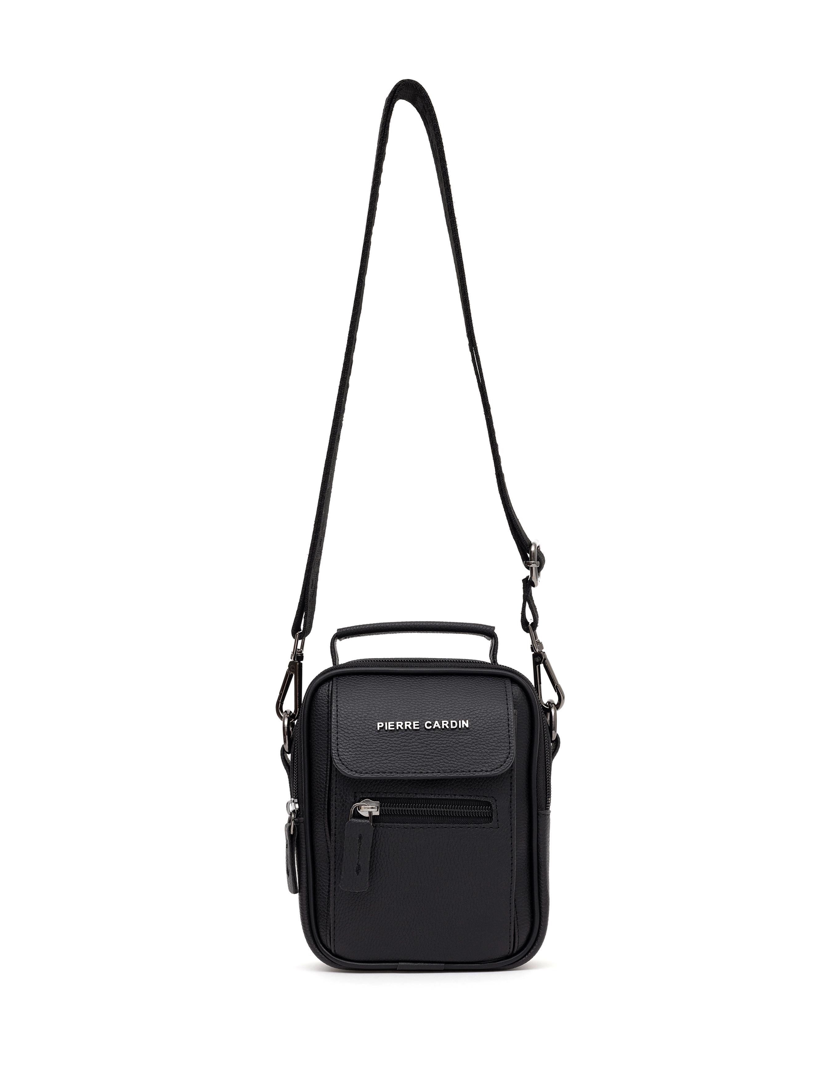 Erkek Siyah Askılı El Çantası