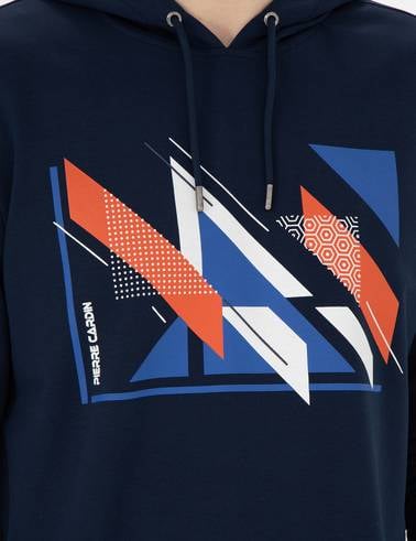 Lacivert Regular Fit Sweatshirt