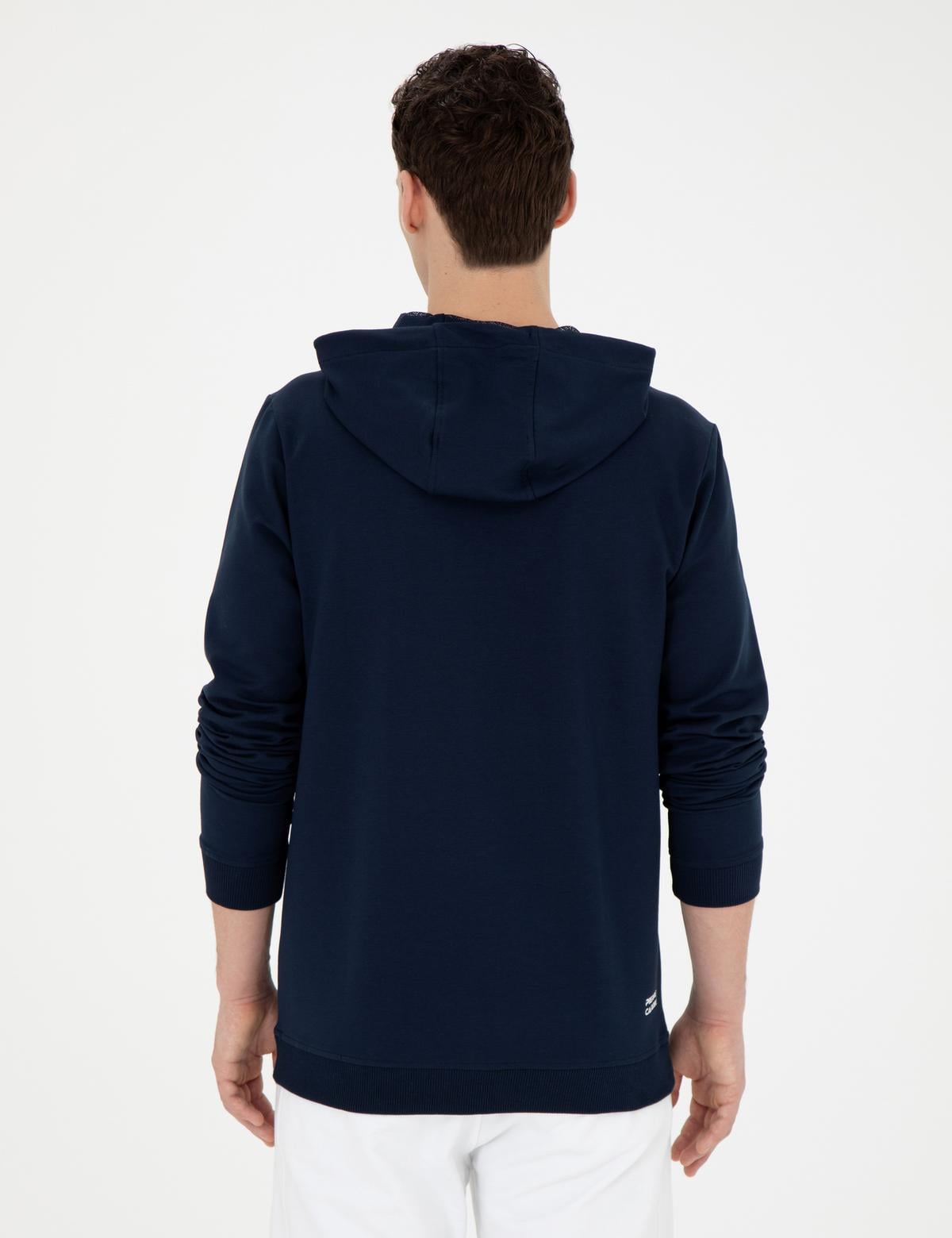 Lacivert Regular Fit Sweatshirt - 50275688025