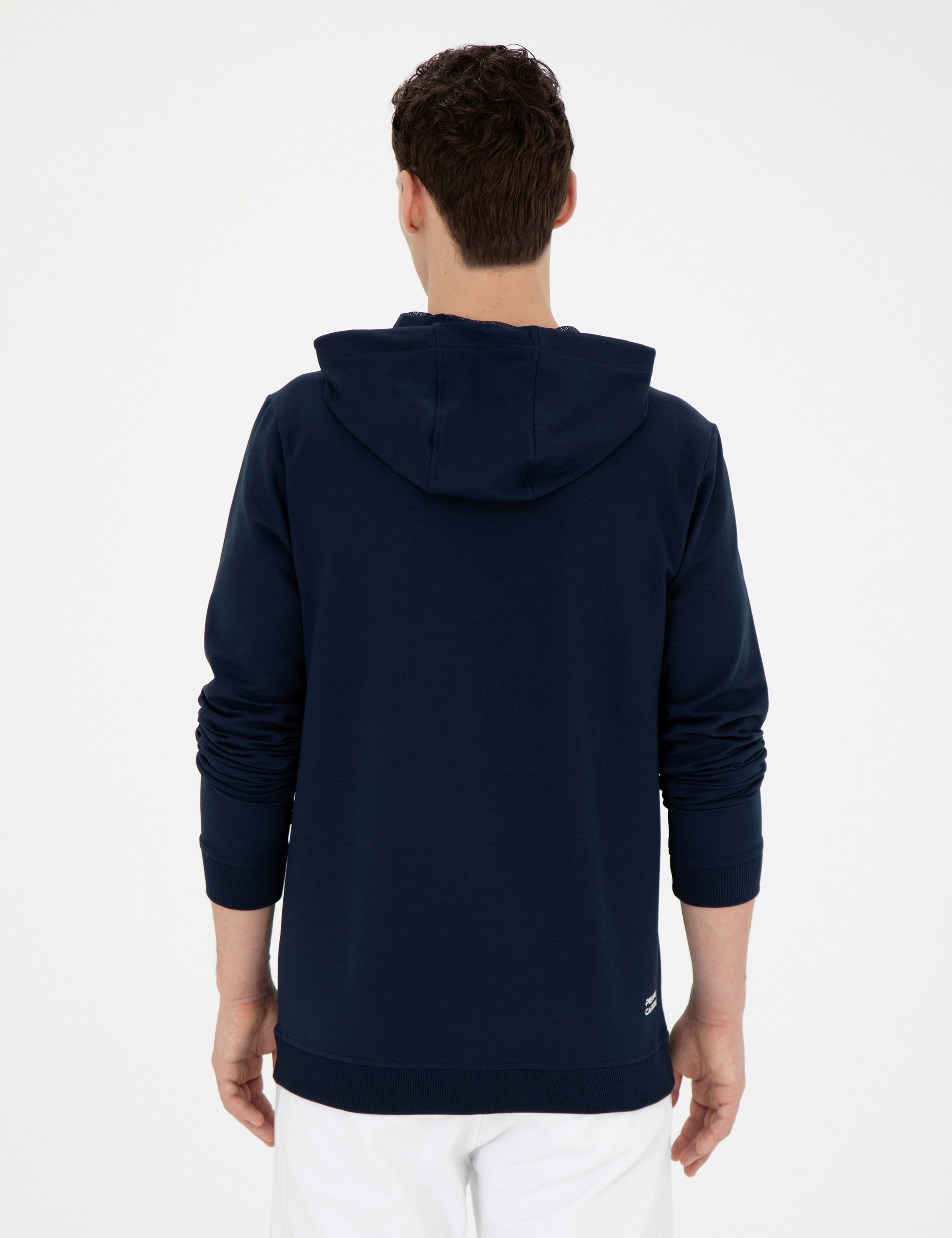 Lacivert Regular Fit Sweatshirt - Image 5