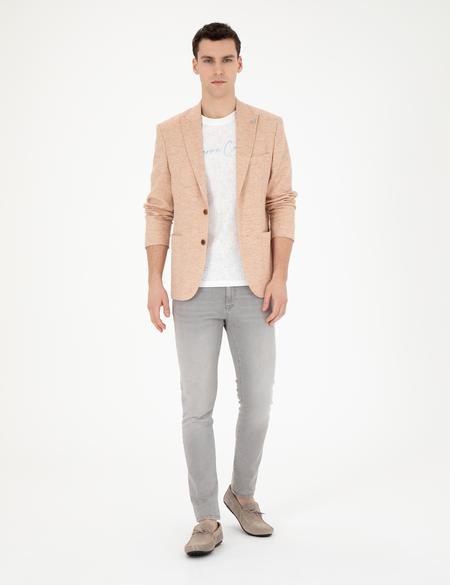 Nar Çiçeği Slim Fit Ceket - 50284965041