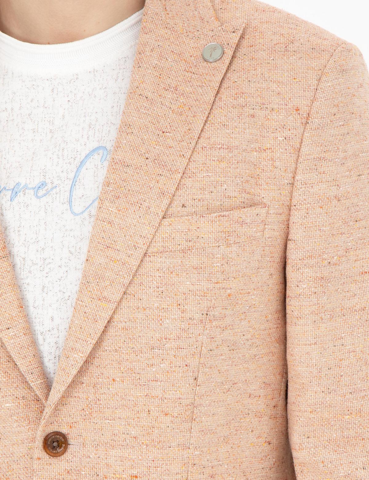 Nar Çiçeği Slim Fit Ceket - 50284965041