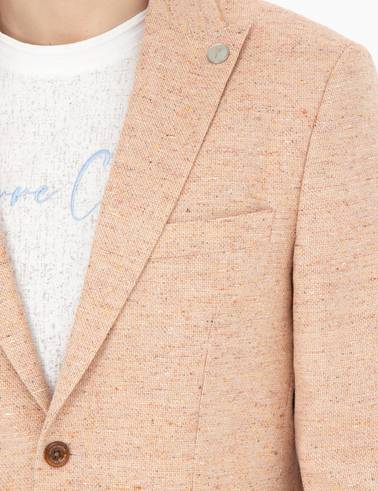 Nar Çiçeği Slim Fit Ceket