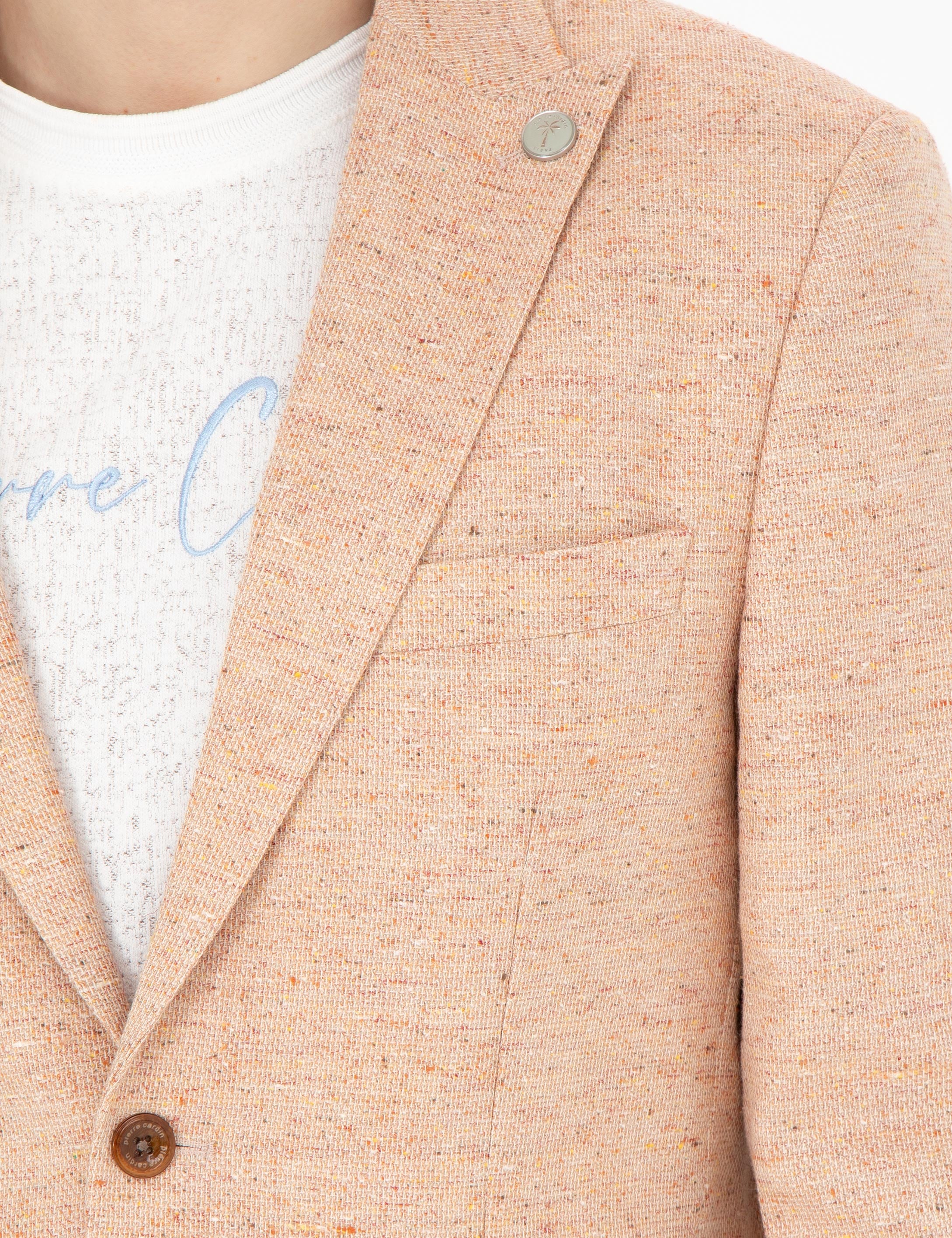 Nar Çiçeği Slim Fit Ceket - Image 7