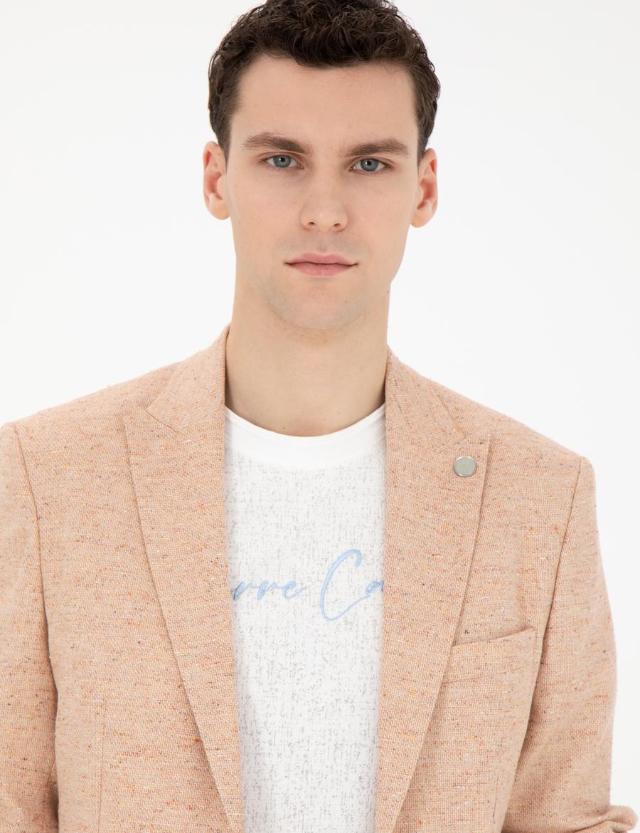 Nar Çiçeği Slim Fit Ceket