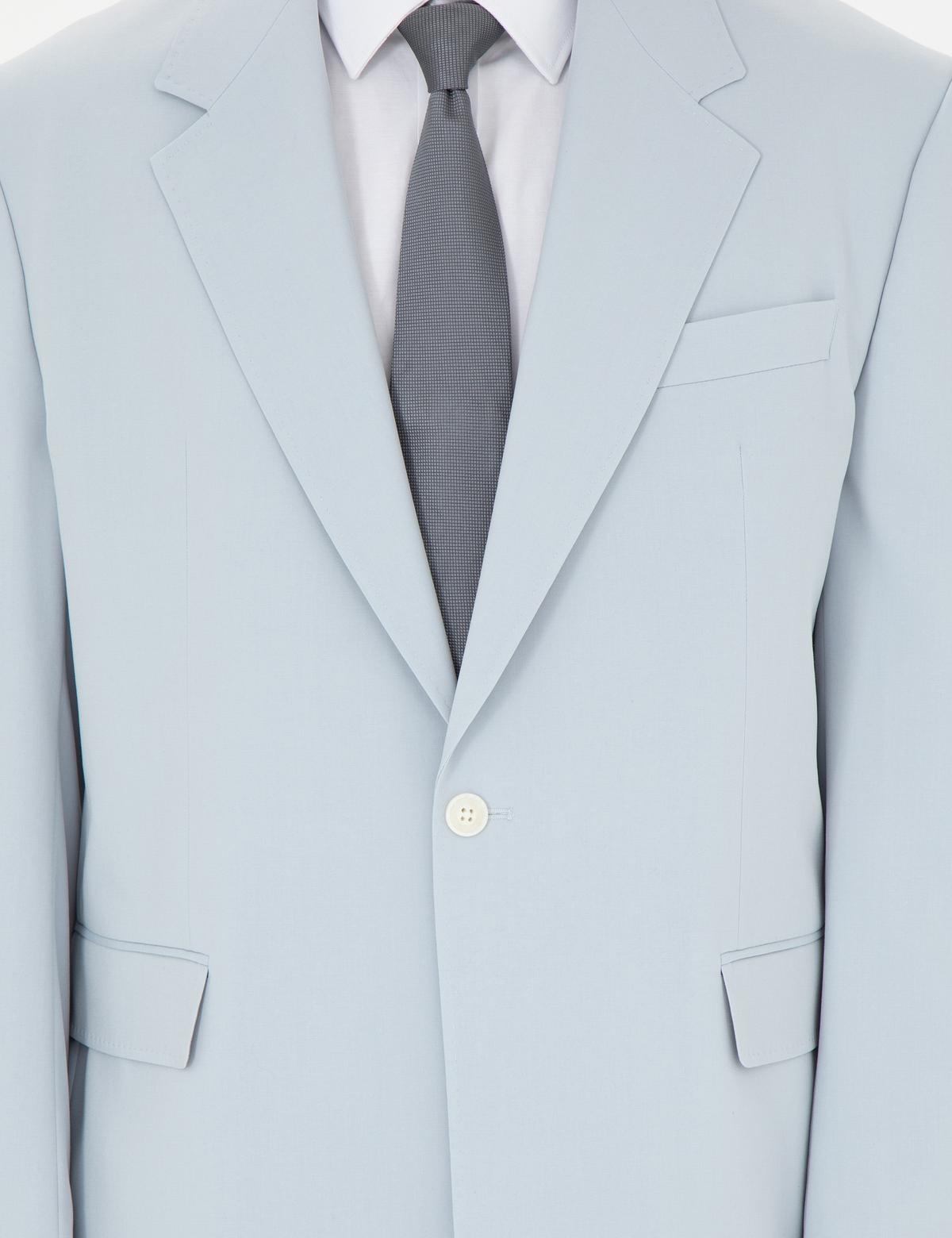 Açık Mavi Oversize Takım Elbise - 50285315080