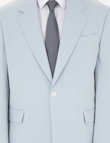 Açık Mavi Oversize Takım Elbise