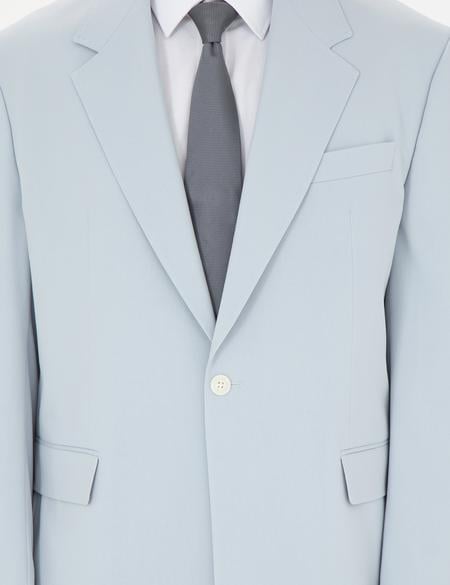 Açık Mavi Oversize Takım Elbise - 50285315080