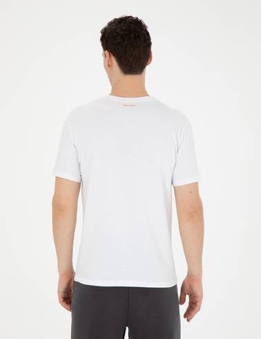 Beyaz Slim Fit Tişört